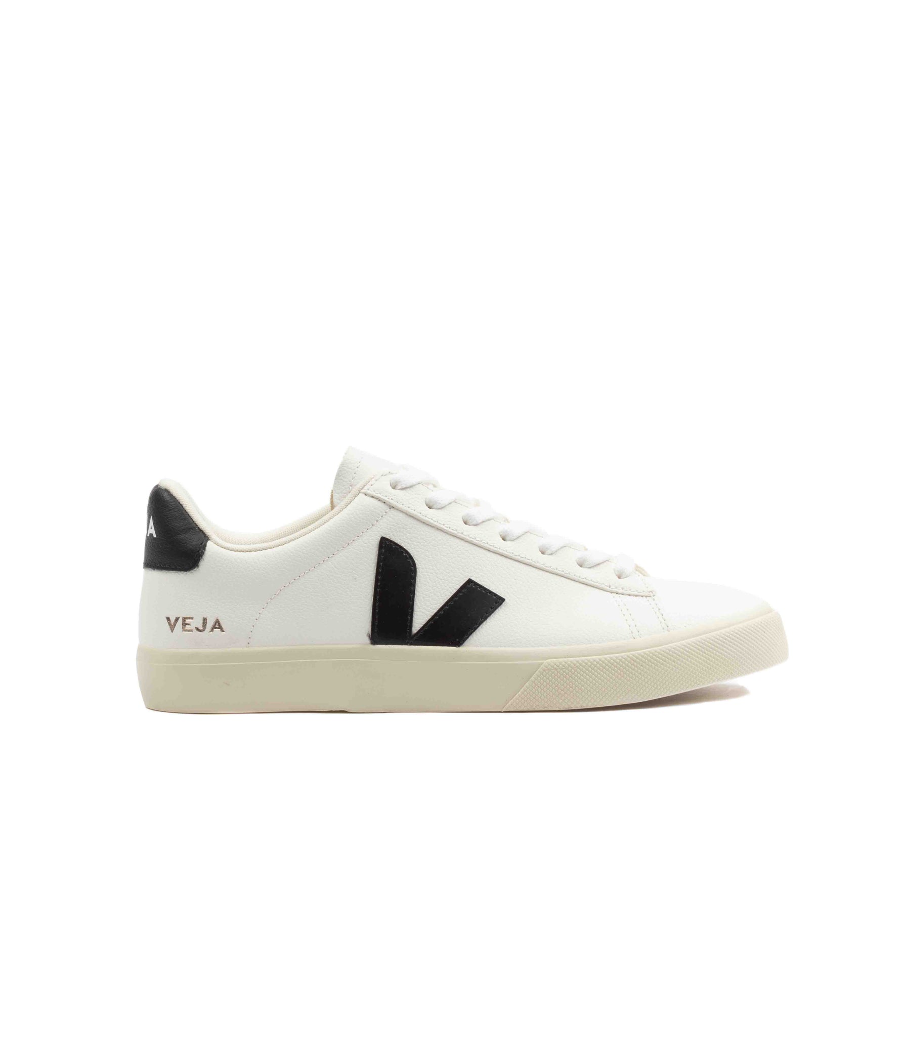 Veja Chromefree Leather Bianco Nero Uomo