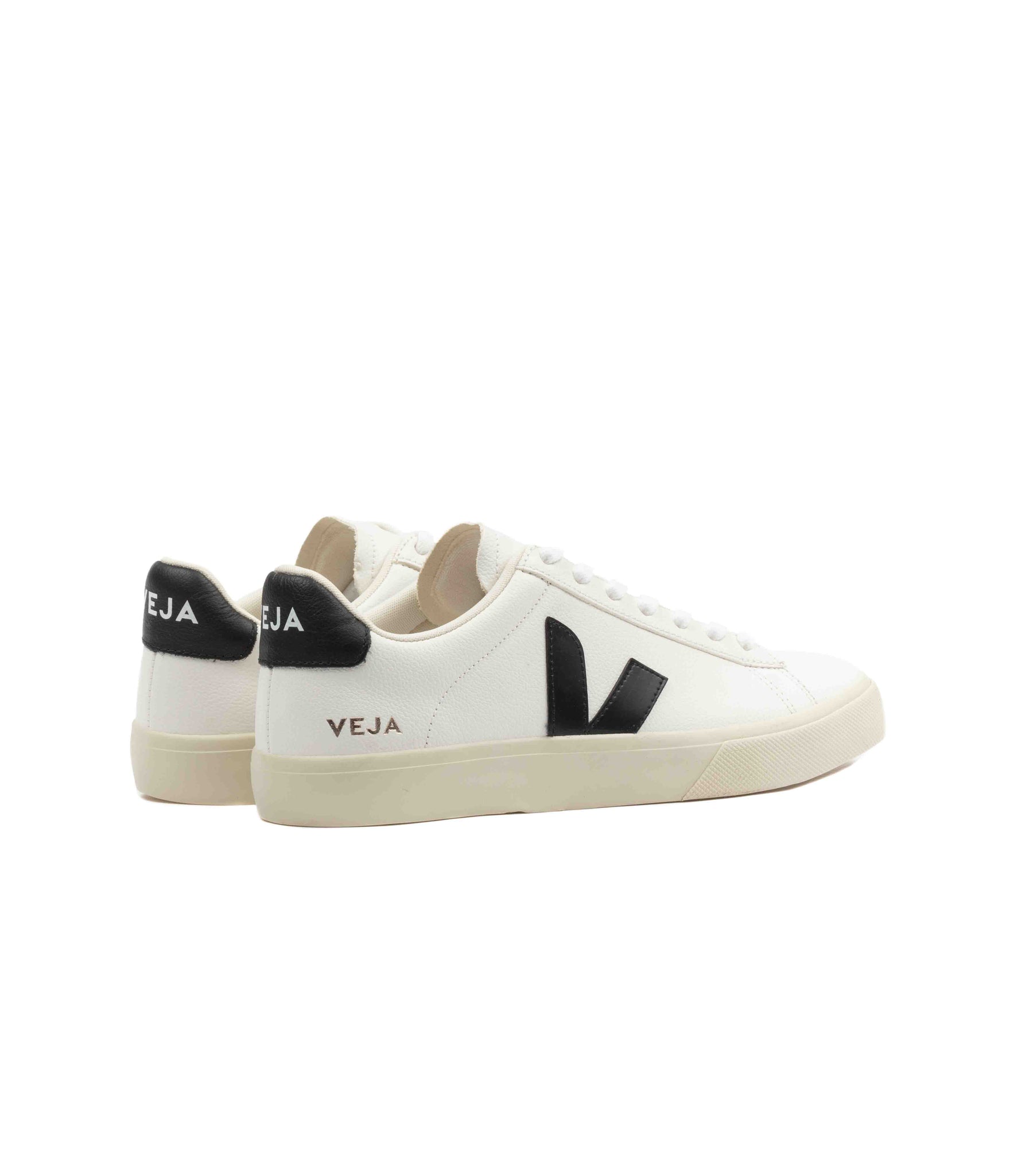 Veja Chromefree Leather Bianco Nero Uomo