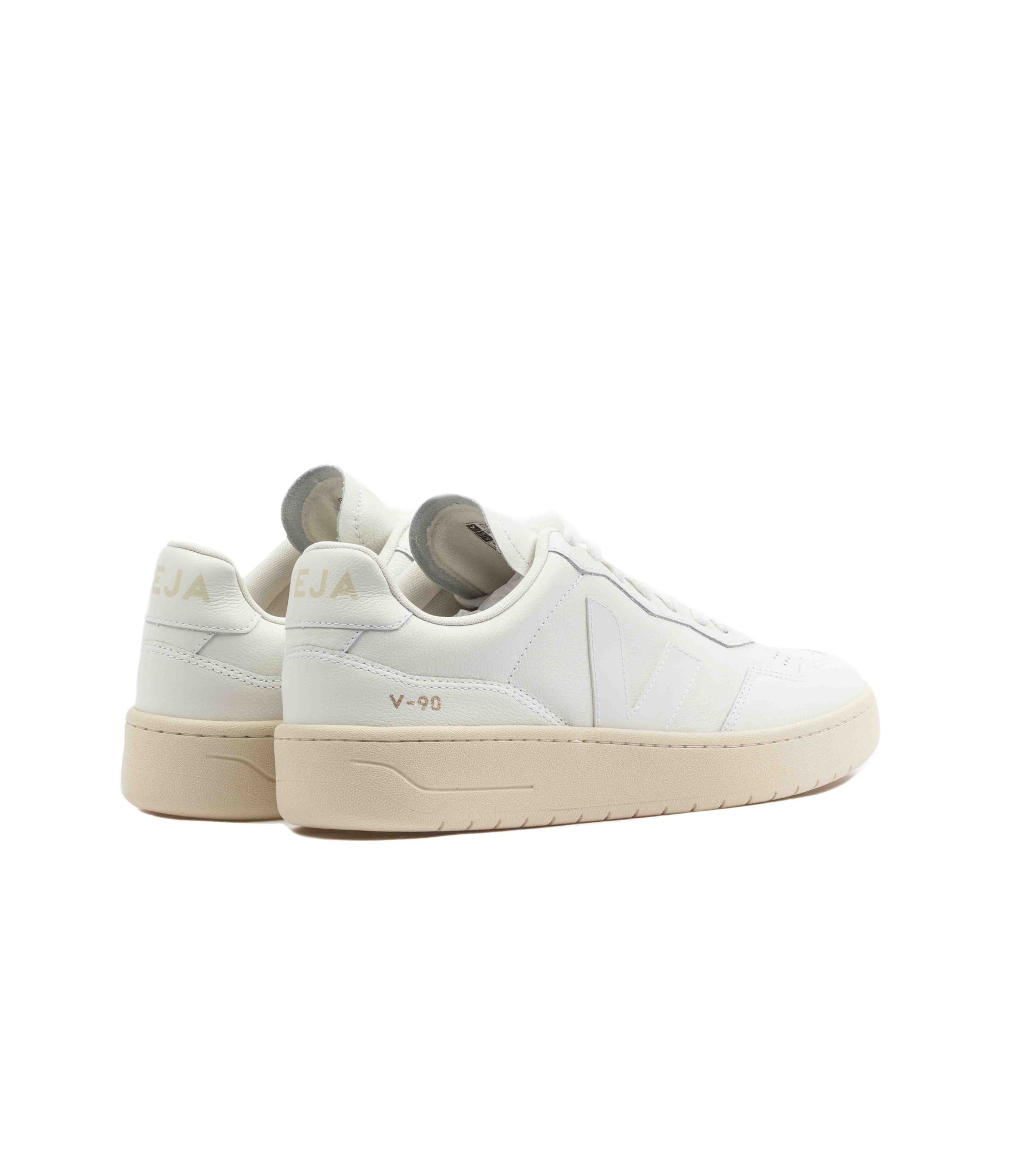 Veja V-90 Leather Bianco Uomo