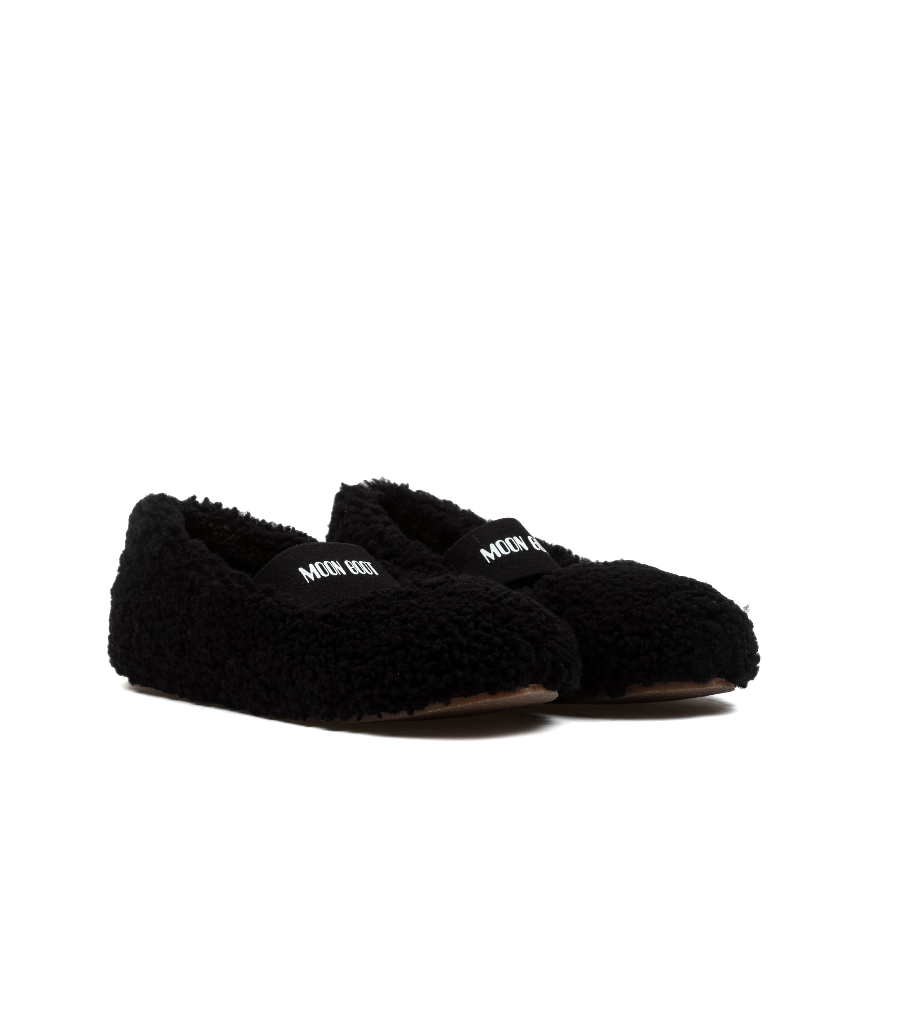 Moon Boot Mb Shearling Ballerina Nero