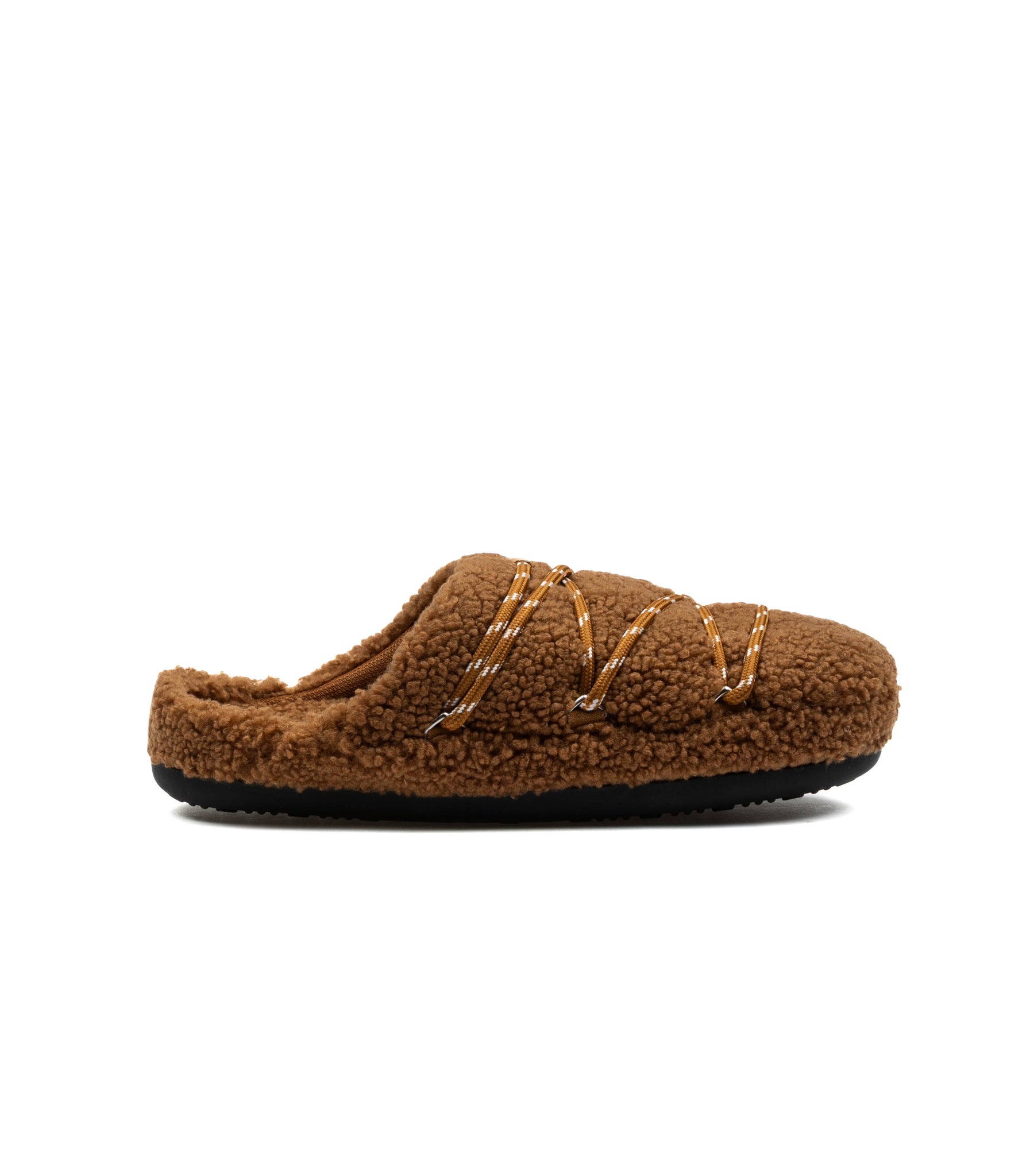 Moon Boot Mb Teddy Slipper Marrone