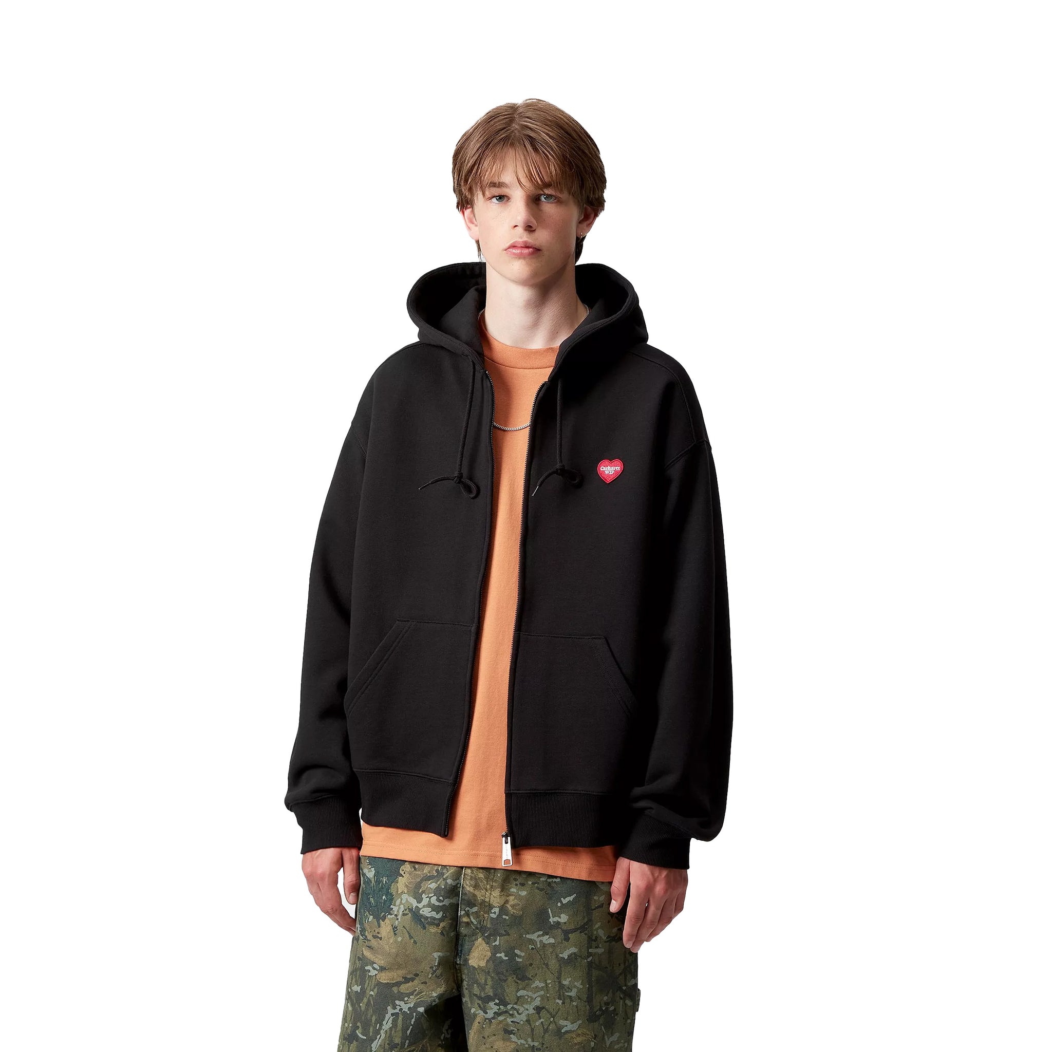 Carhartt Wip Hooded Heart Ii Hartt Sweat Jacket