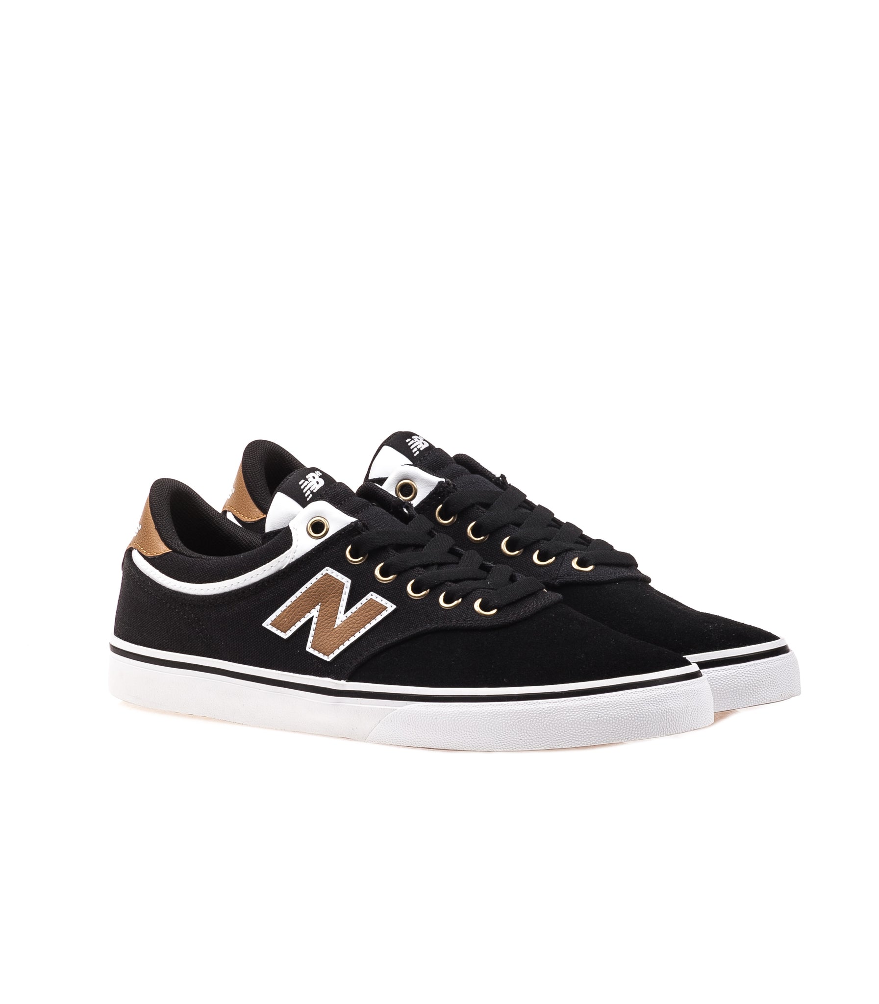 New Balance Numeric Nm255 Black Leather/Textile