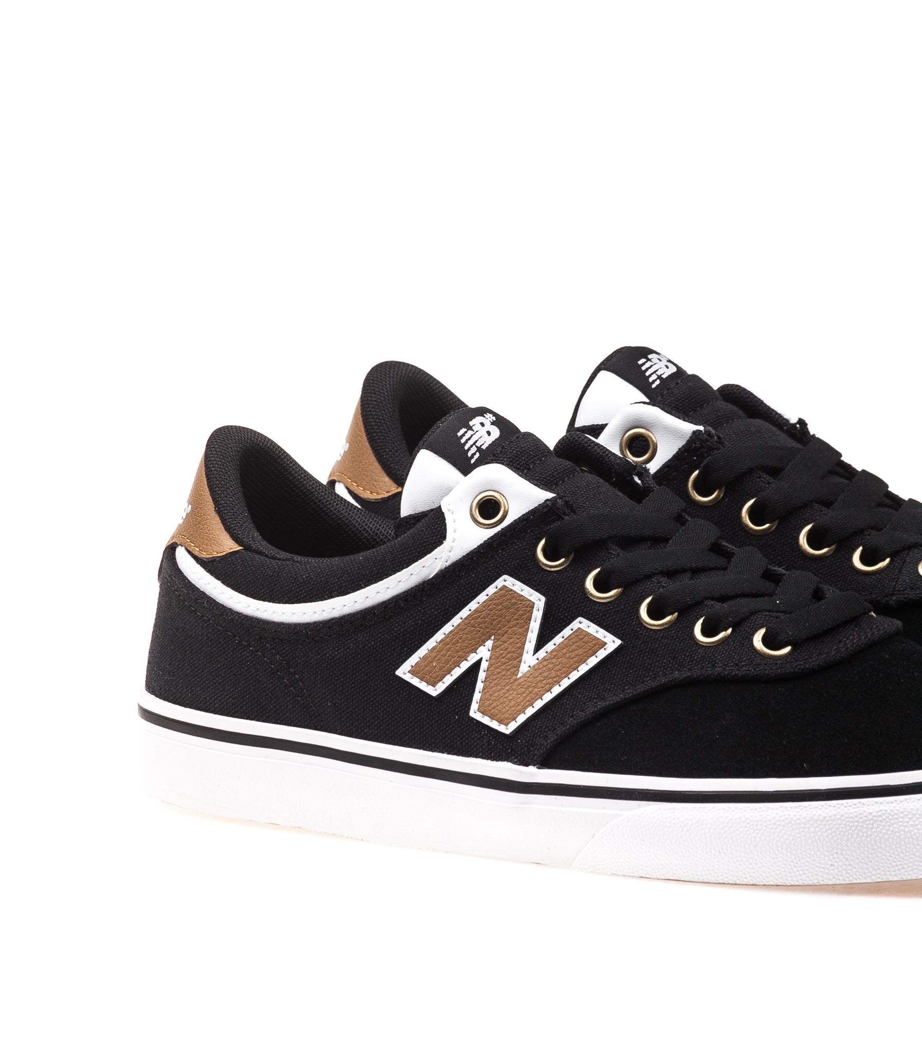 New Balance Numeric Nm255 Black Leather/Textile