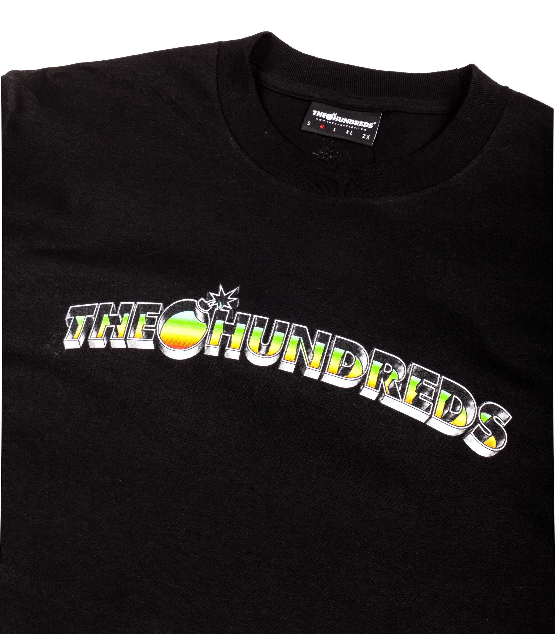 The Hundreds Beholden Bar Black T-Shirt