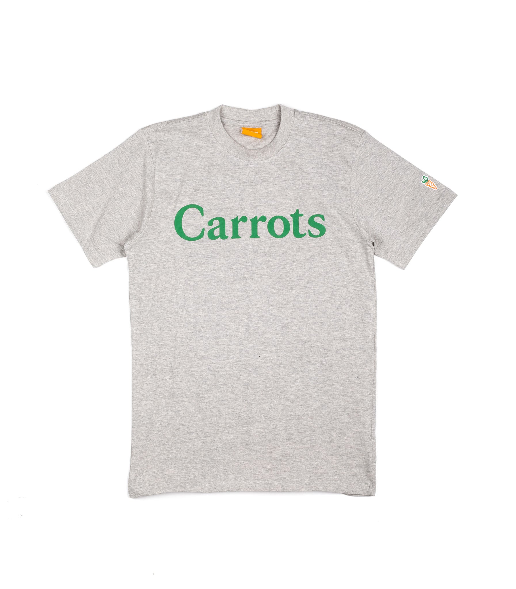 Carrots Logo Wordmark Gray T-Shirt