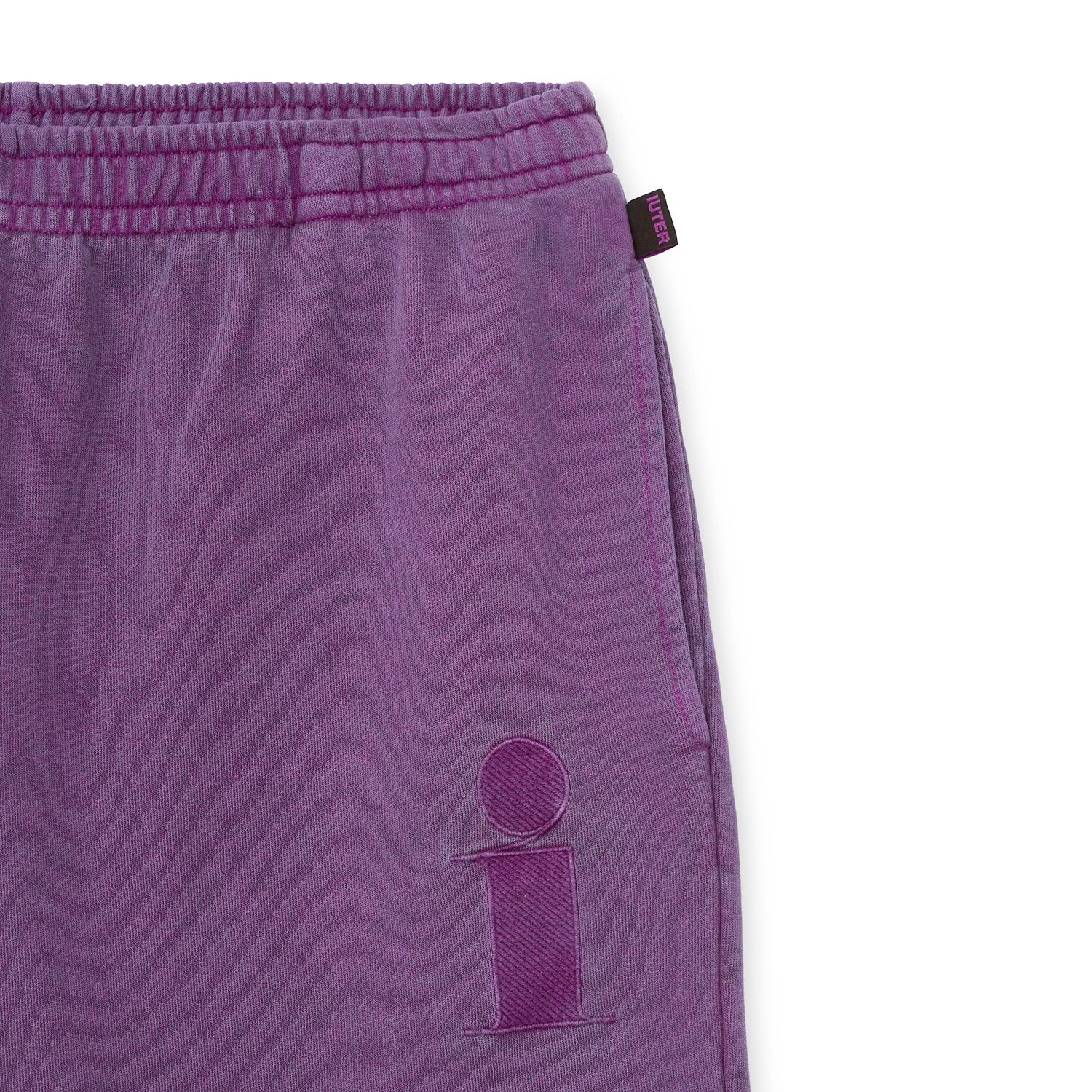 Pants Iuter Monogram Sweatpant Purple Man
