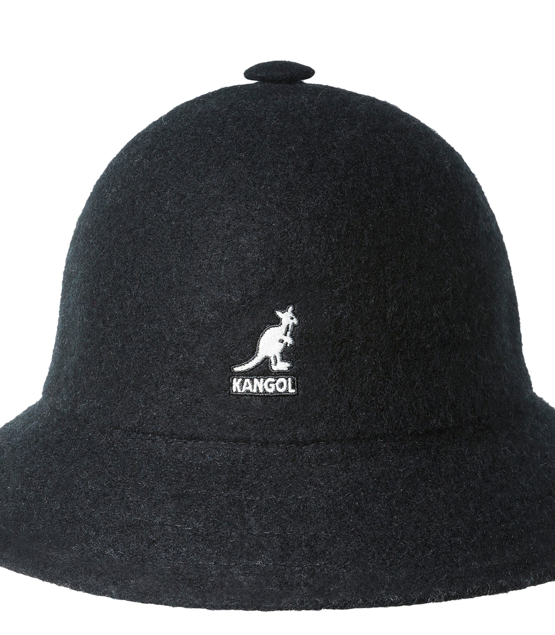Kangol Wool Casual Hat In Black Wool