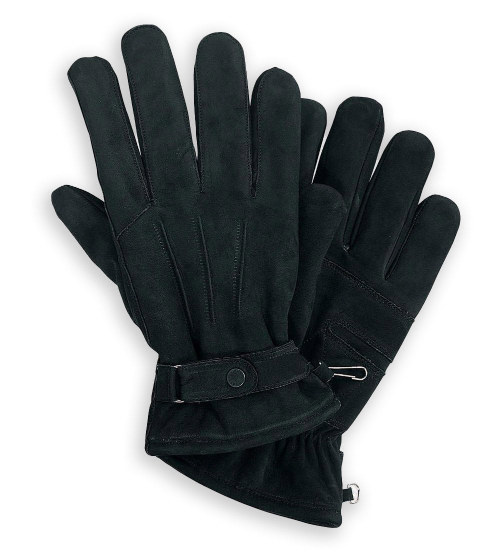 Thinsulate Leather Gloves Black Man