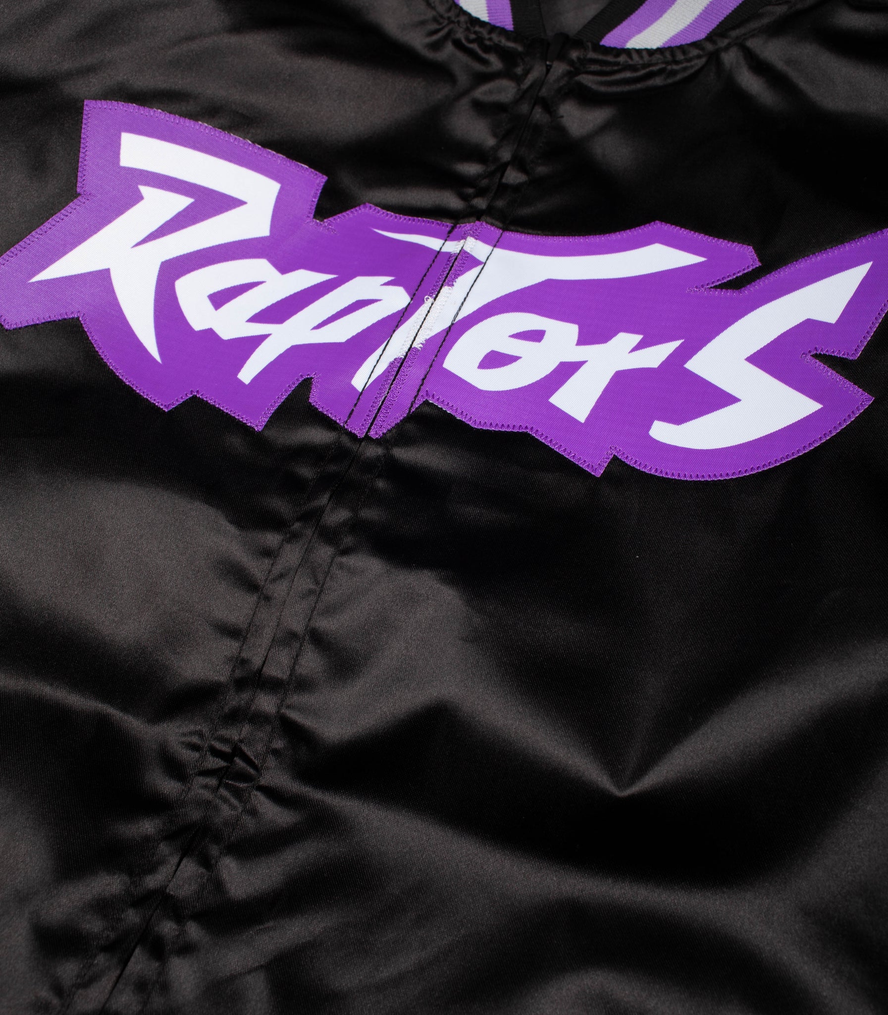 Black Men's Raptors Varsity Jacket