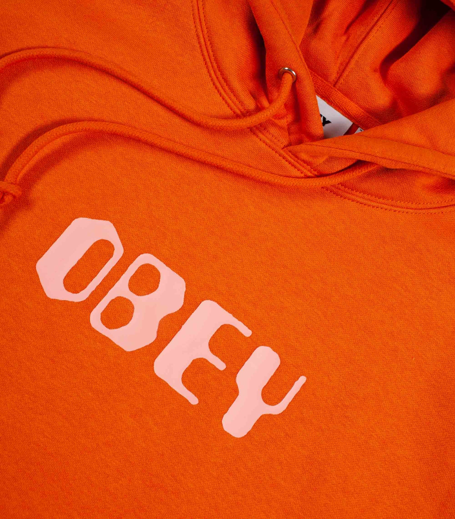Obey Grafx Orange Man Hoodie