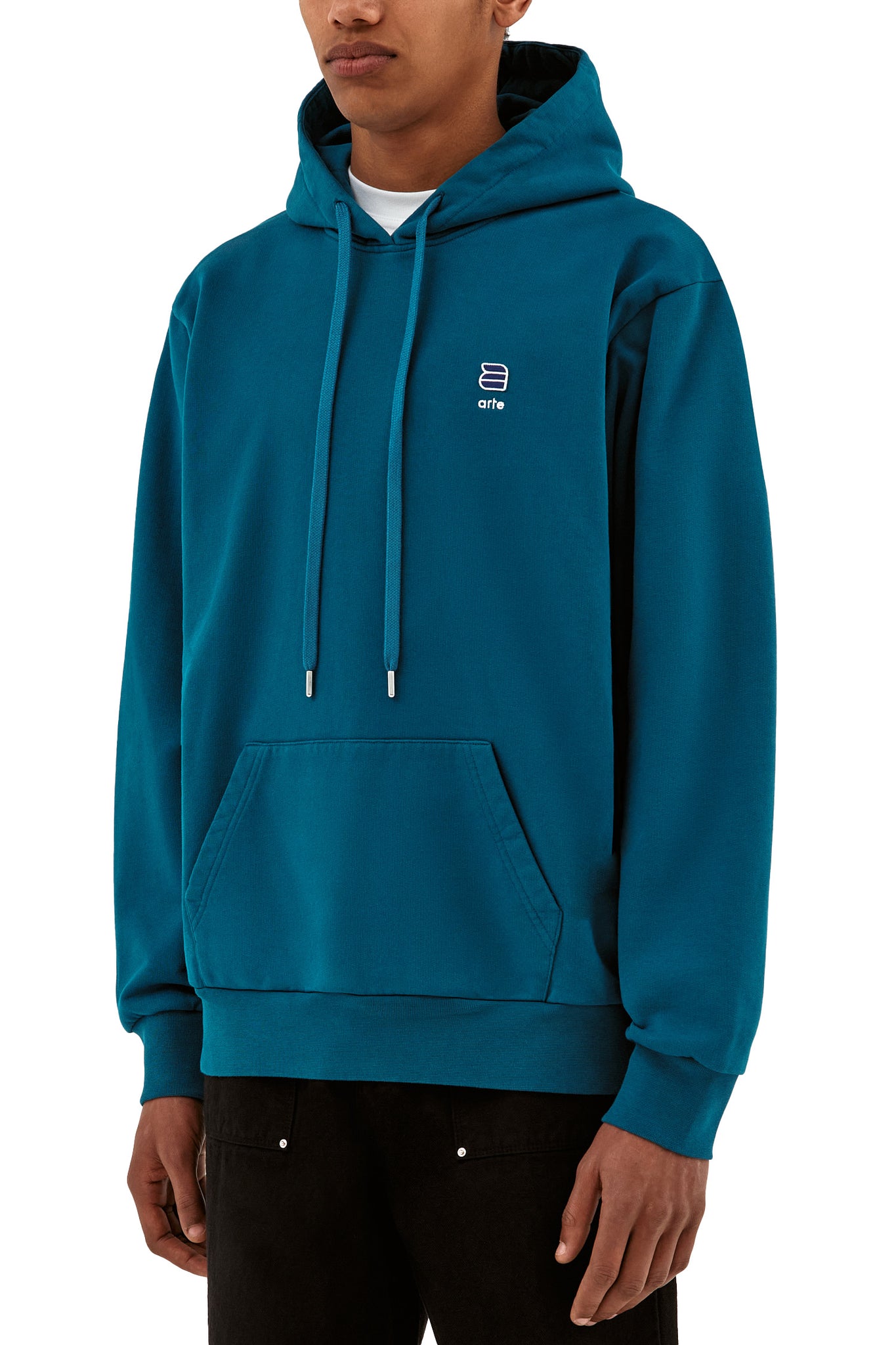 Art Antwerp Harmon A Blue Logo Hoodie