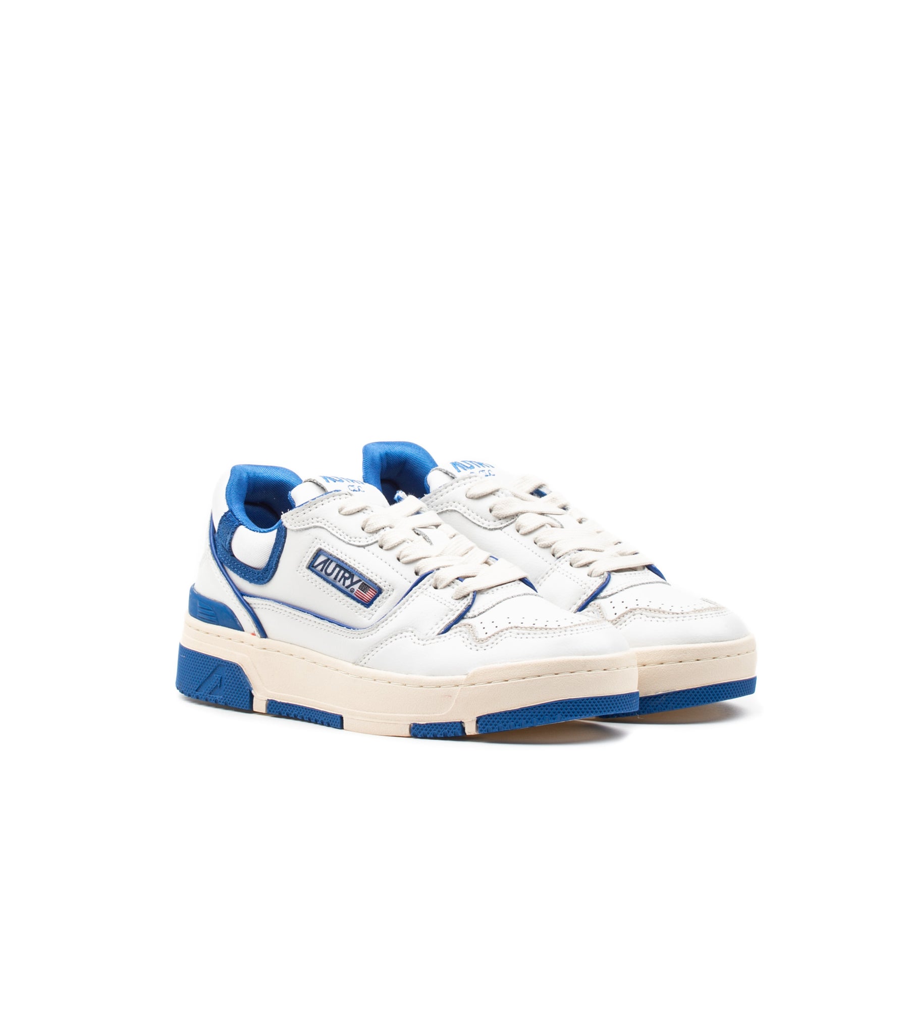 Autry Rookie Low Malt Mat White Blue Womens