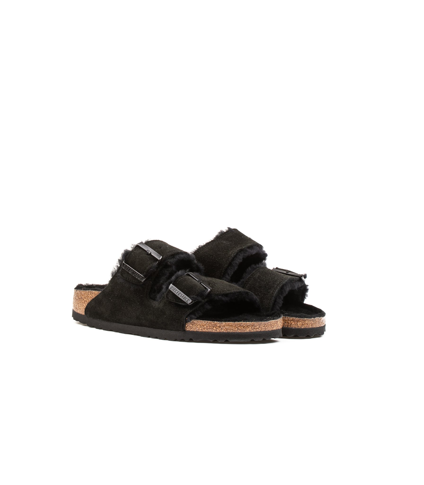 Birkenstock Arizona Shearling Black