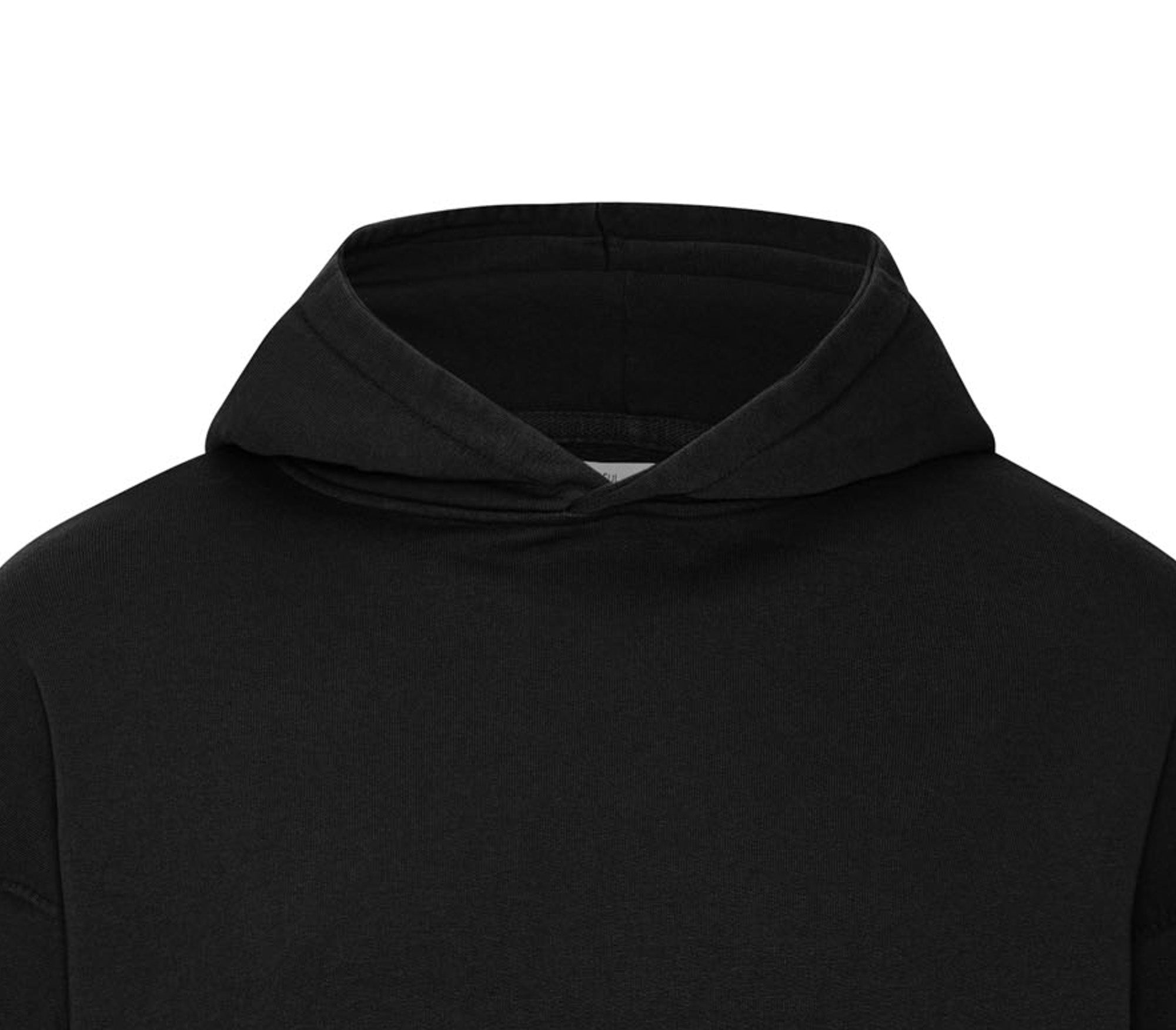 Colorful Standard Oversized Black Unisex Hoodie