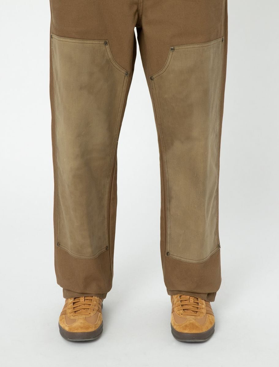 Dickies Lucas Waxed Double Knee Acorn Brown Men's Pants