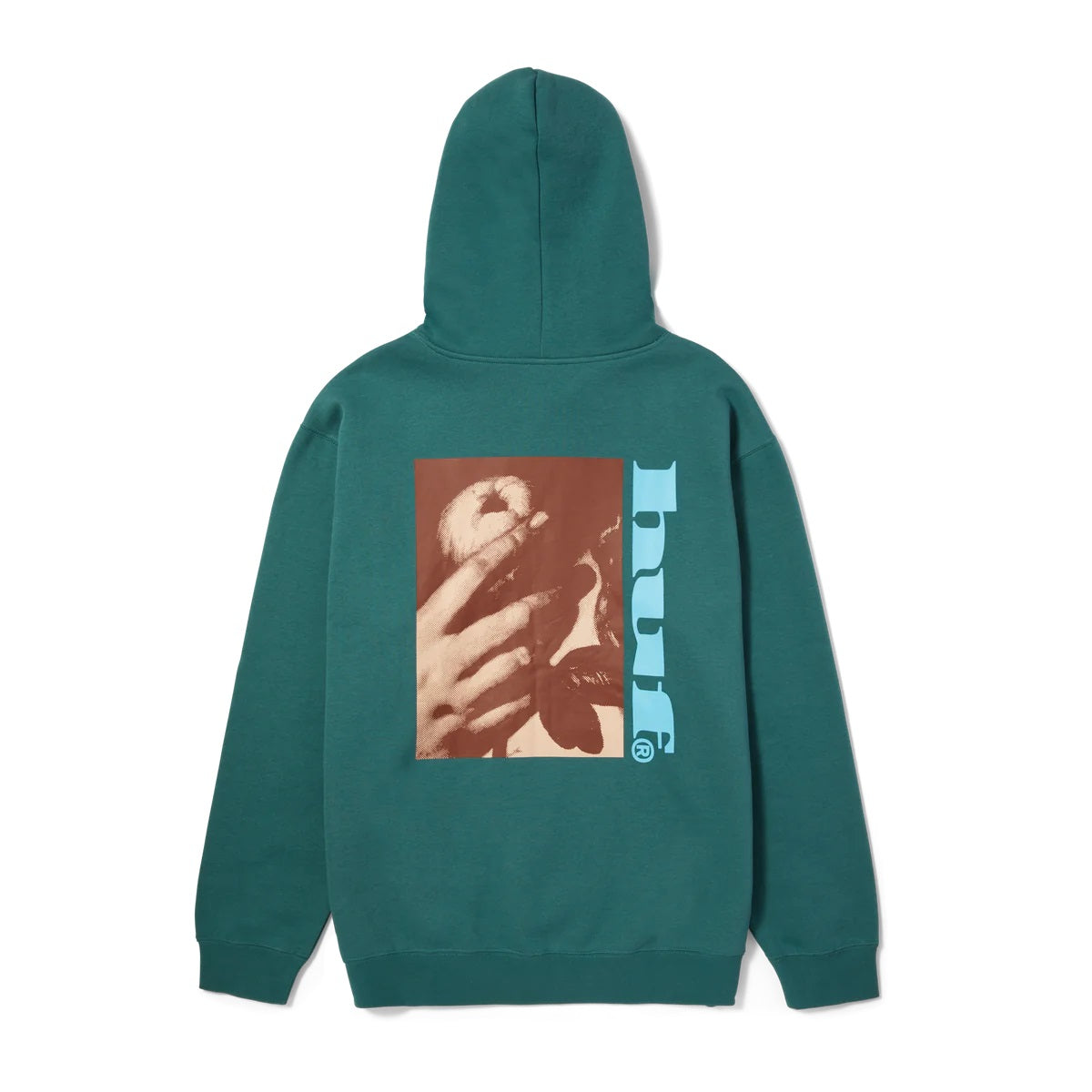 Huf Street Knowledge Hoodie Green