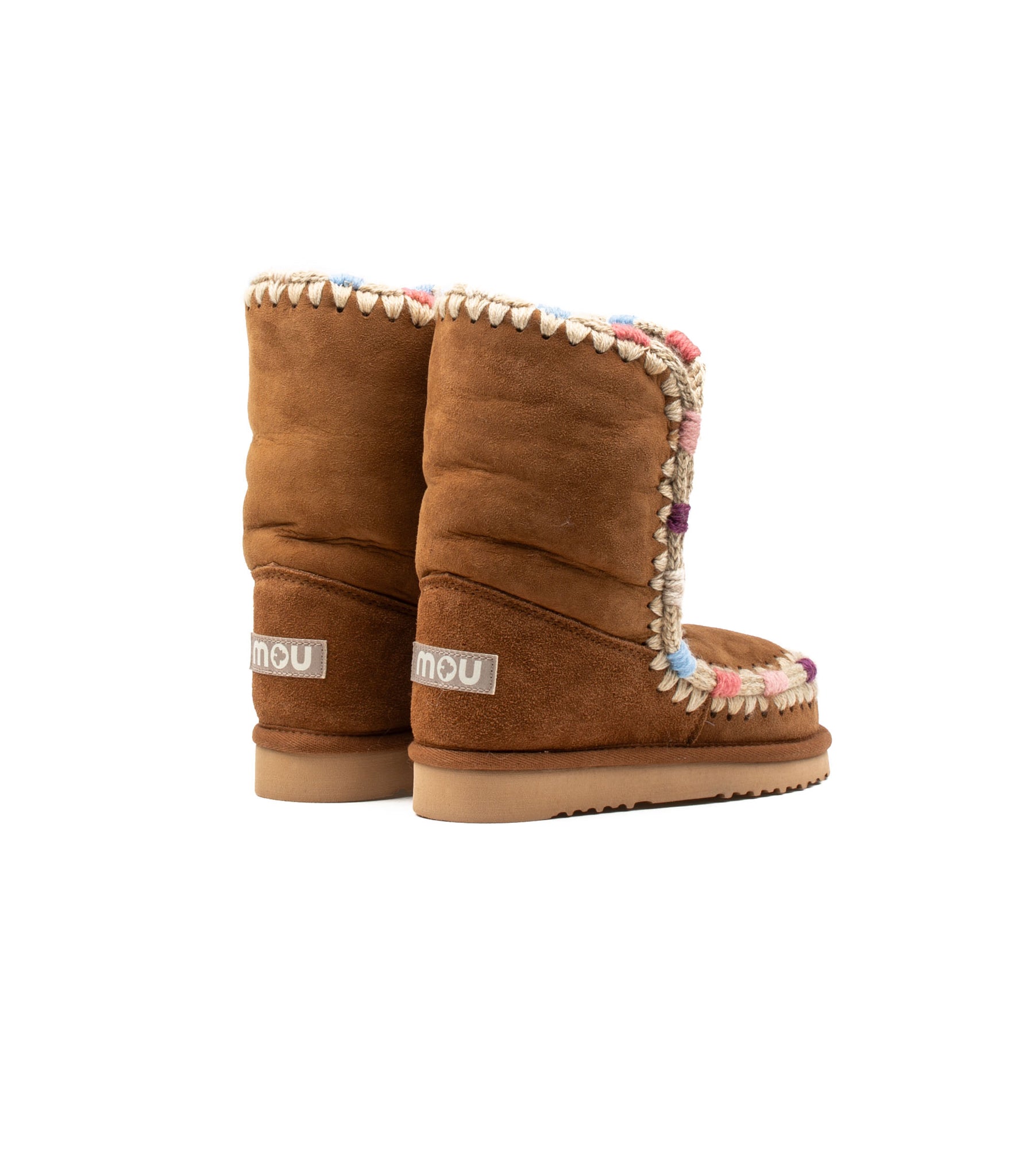 Mou Eskimo 24 Overstitching Cognac Woman