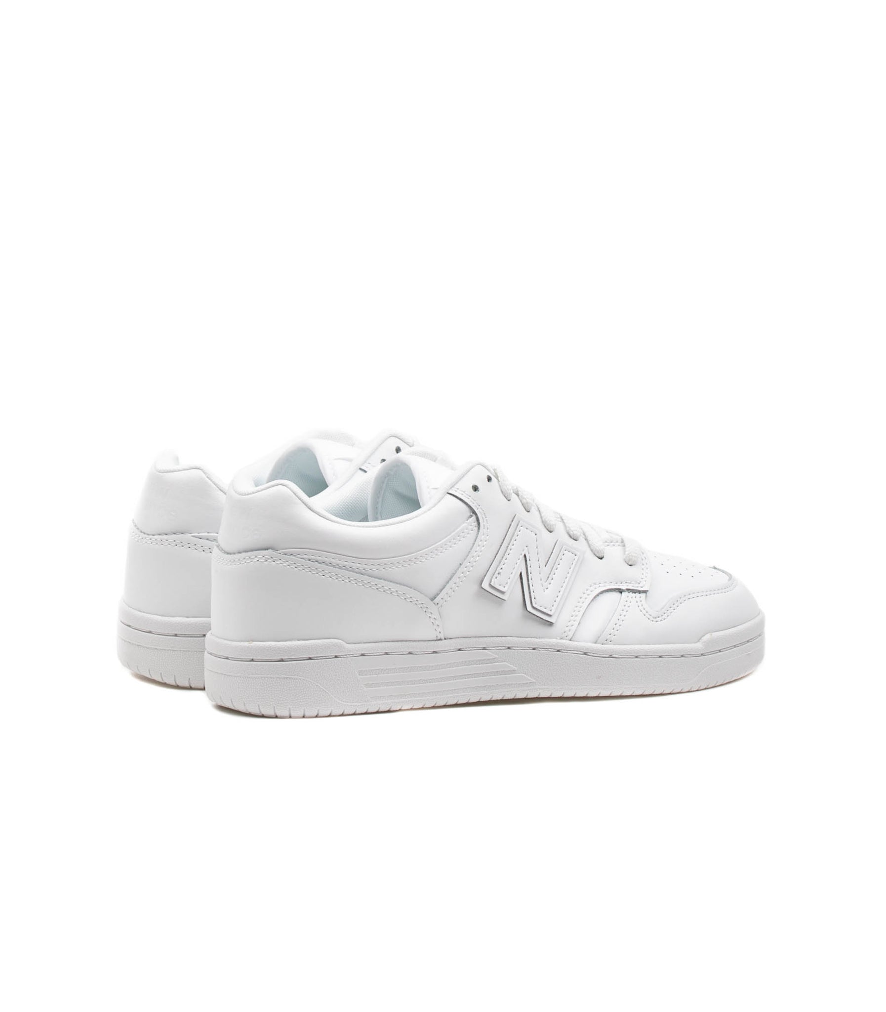 New Balance 480 Triple White Unisex Bb480l3w