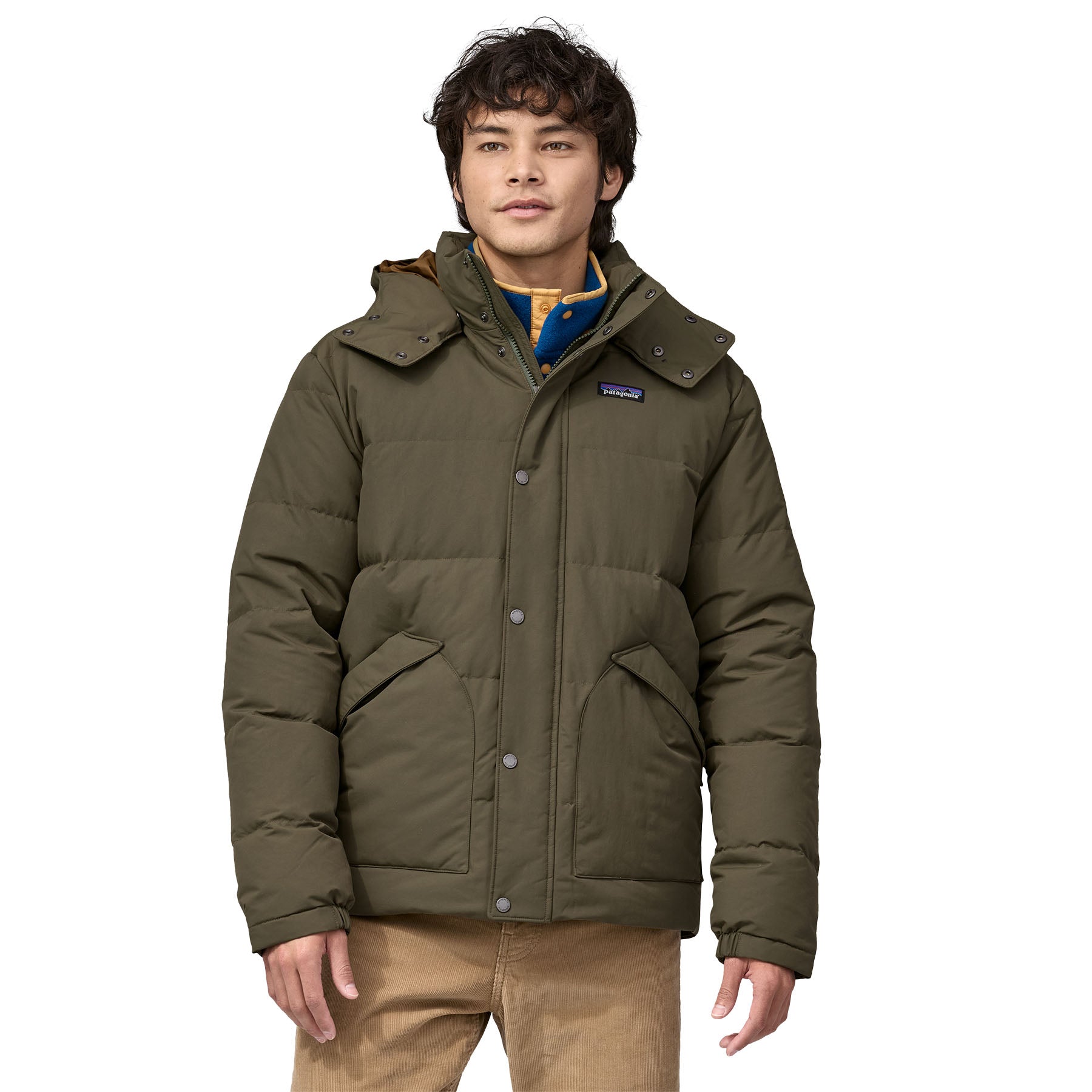 Patagonia Downdrift Down Jacket Military Green Men