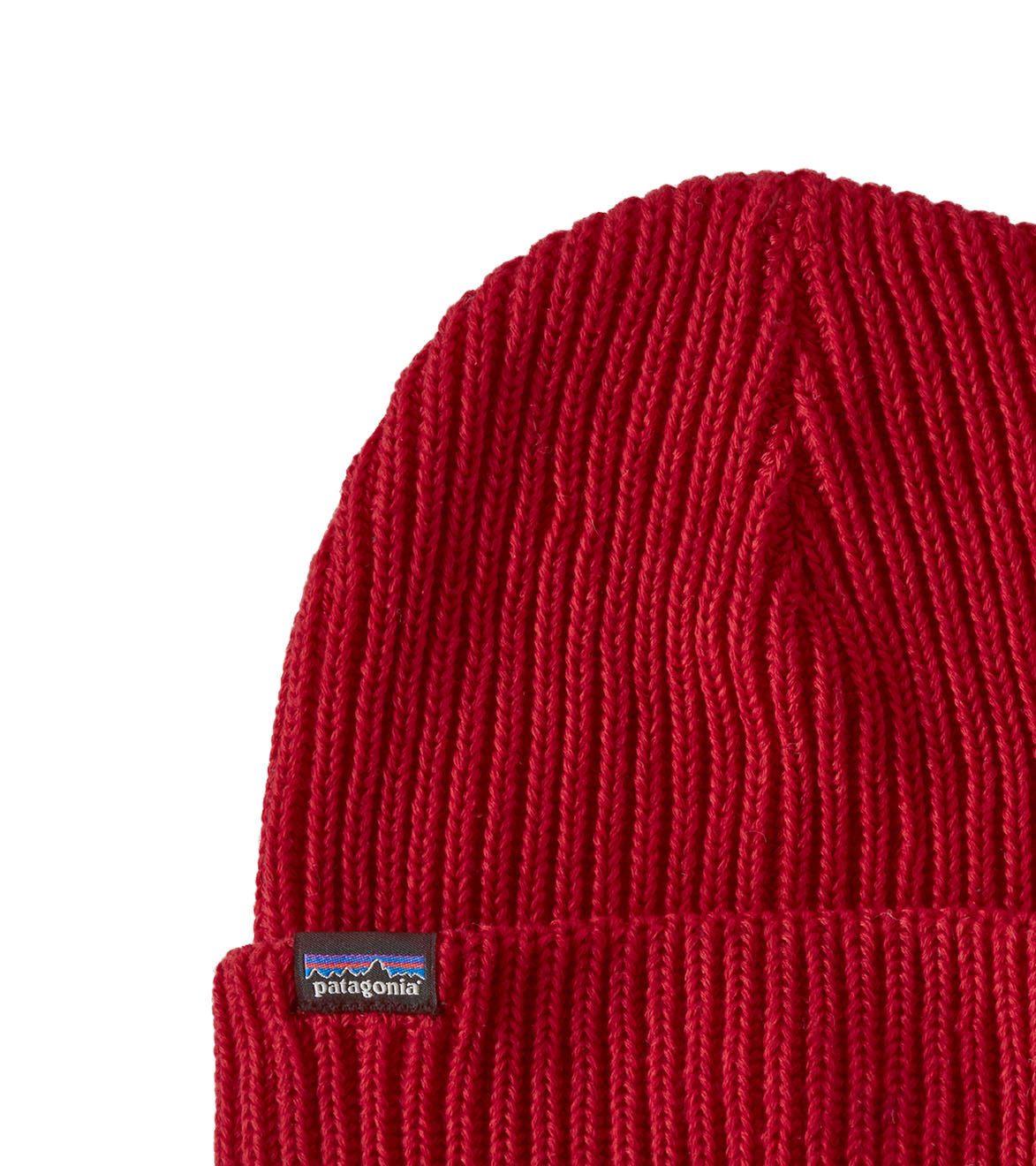 Patagonia Fishermans Rolled Beanie Red