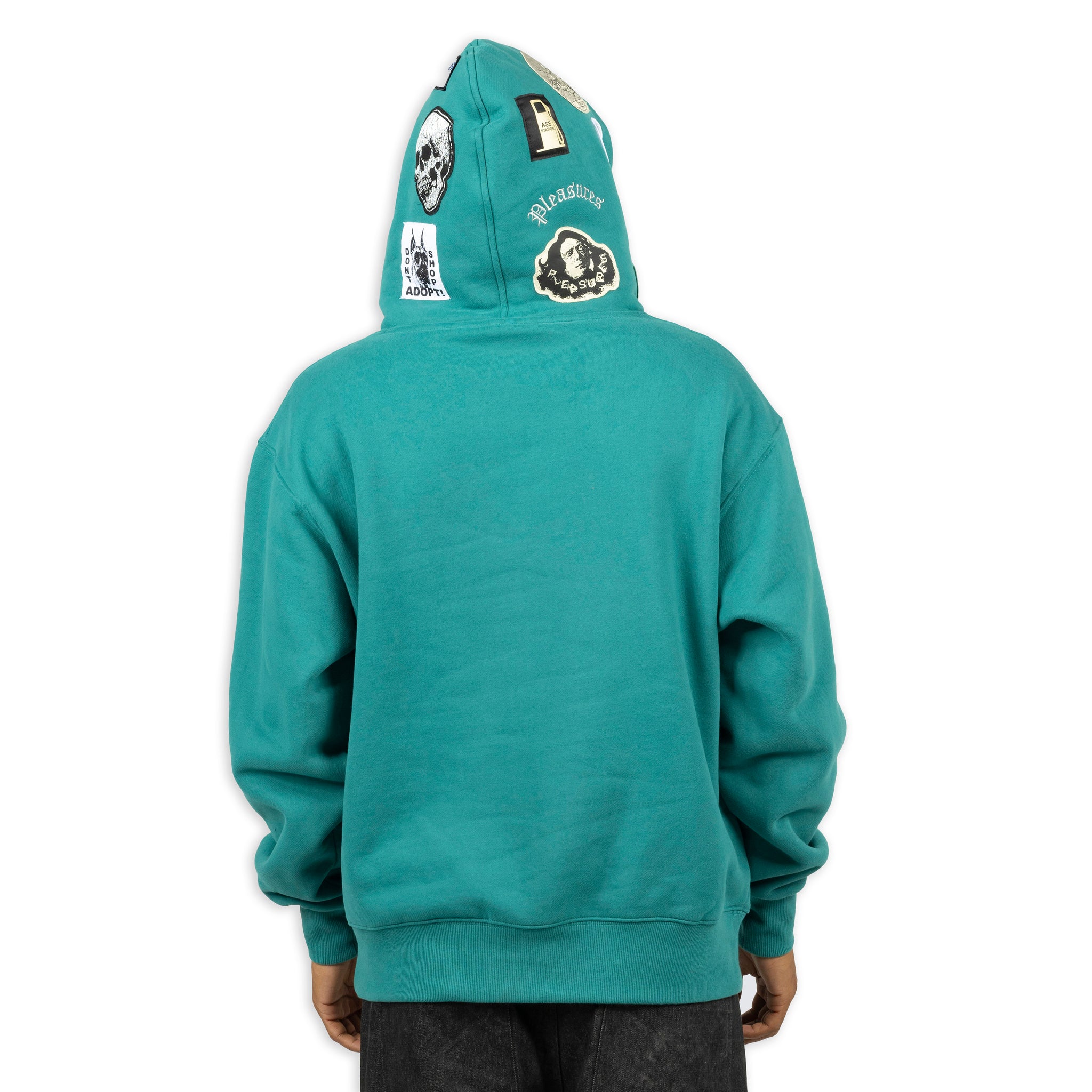 Pleasures Worms Hoodie Patch Green