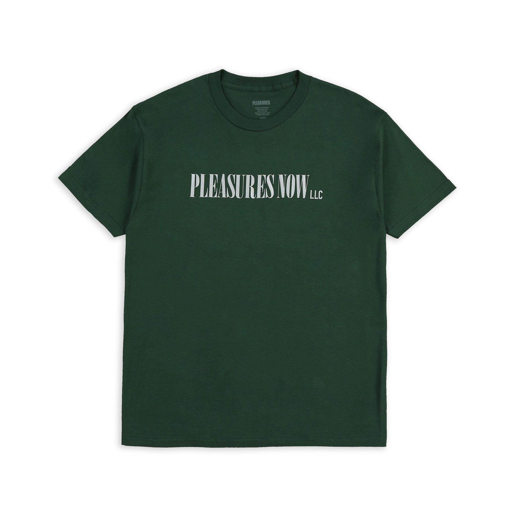 Pleasures Dark Green Llc T-Shirt