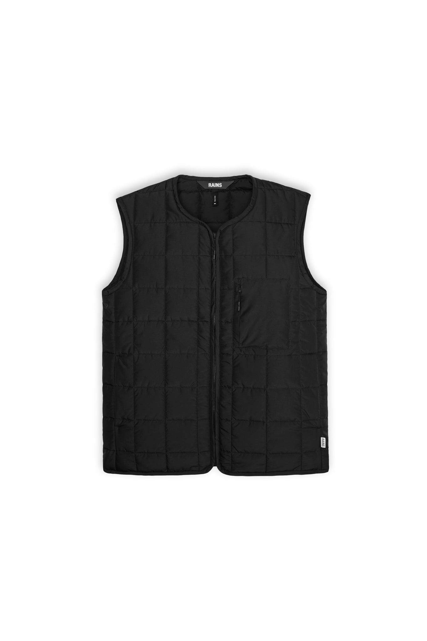 Rains String W Jacketliner Vest Black