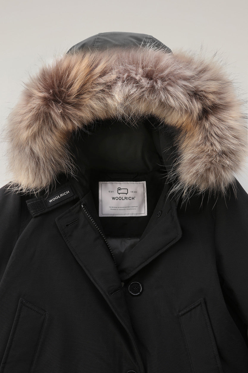 Woolrich Arctic Detachable Fur Parka Black Women