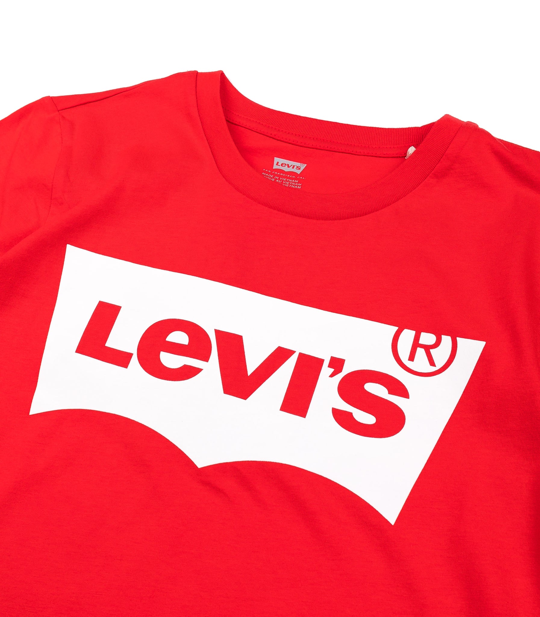 Levis Rubberized Batwing T-Shirt Red