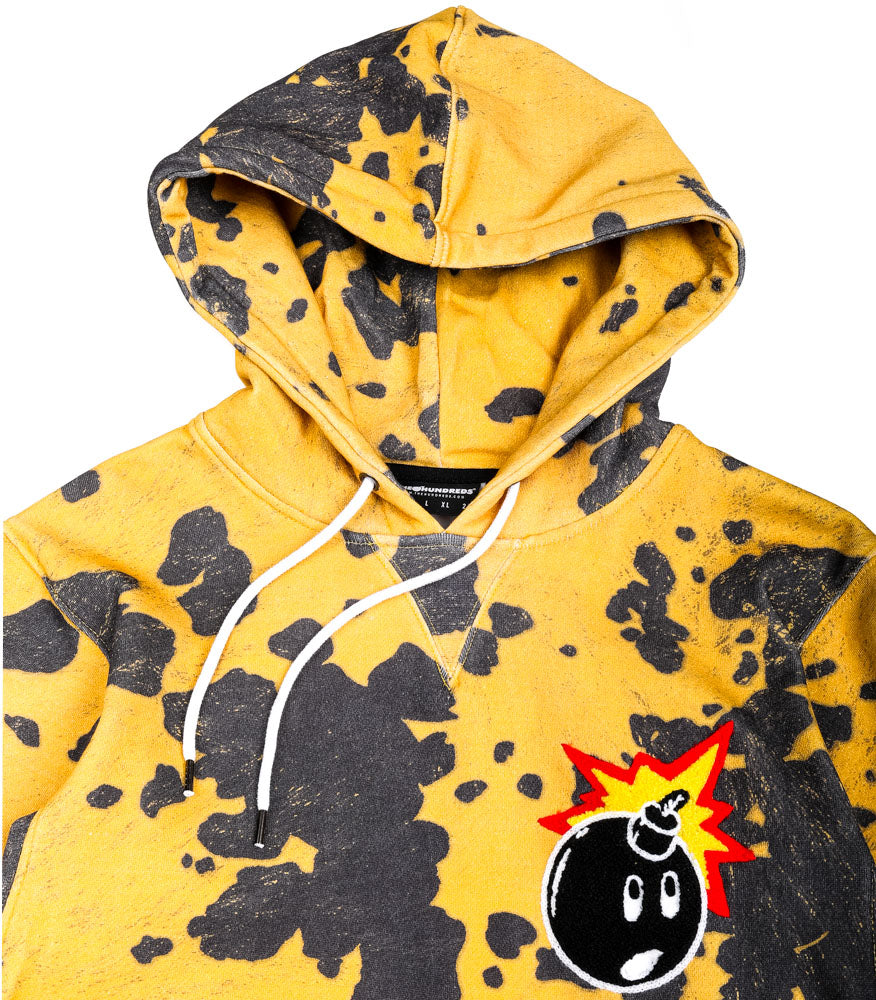 The Hundreds Switchback Pullover Yellow