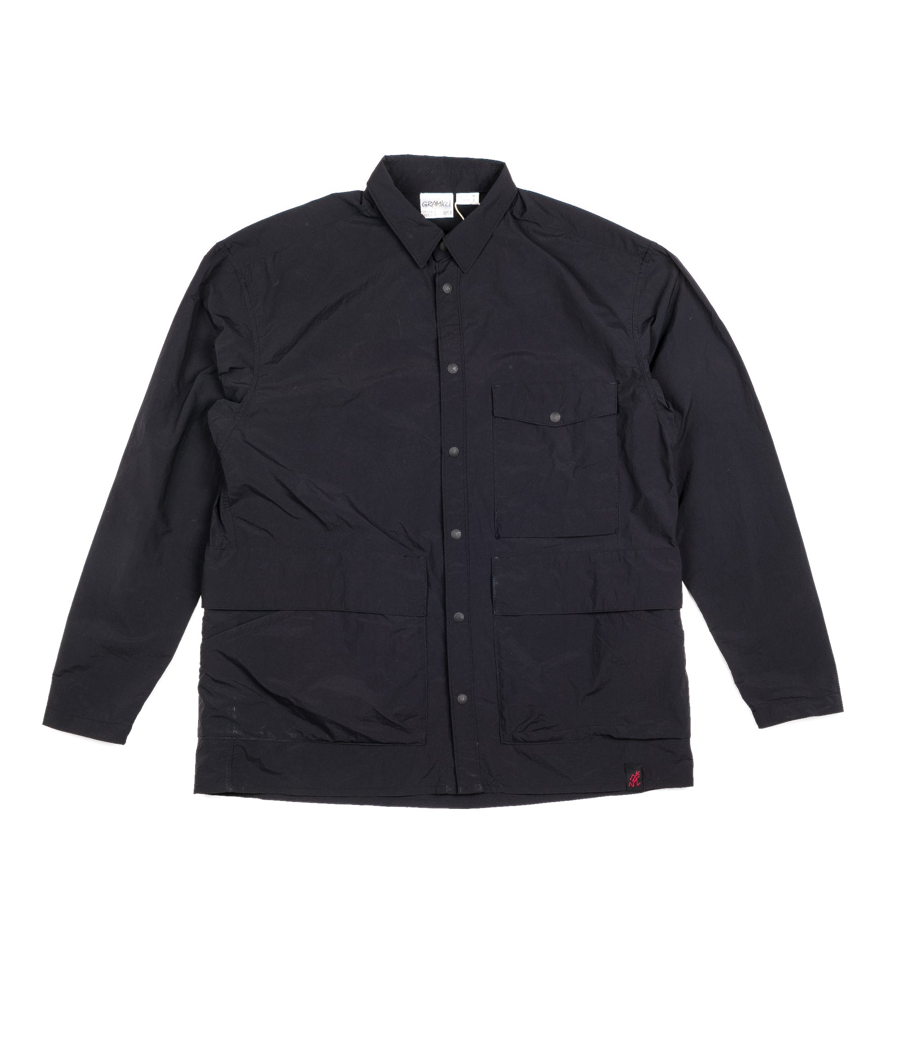 Gramicci Packable Men's Black Nylon Shirt