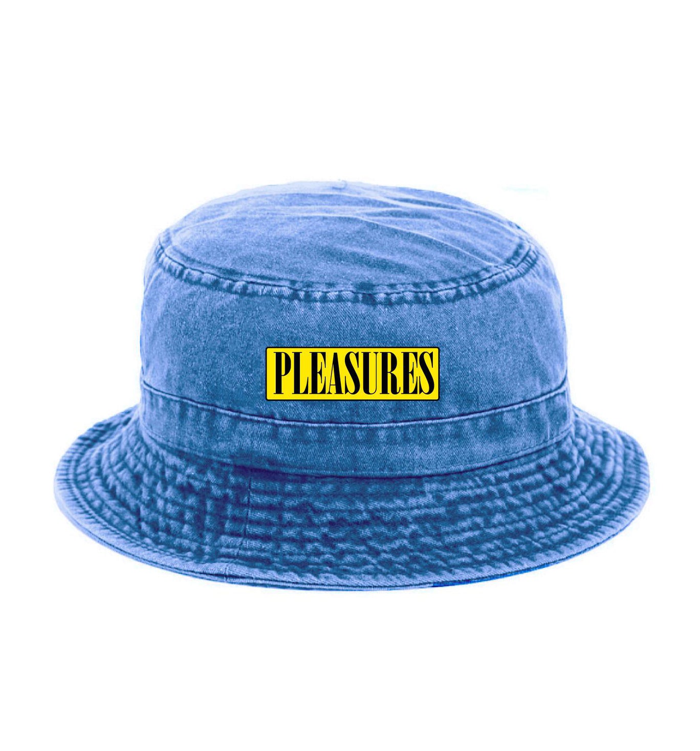 Pleasures Bucket Hat With Blue Logo