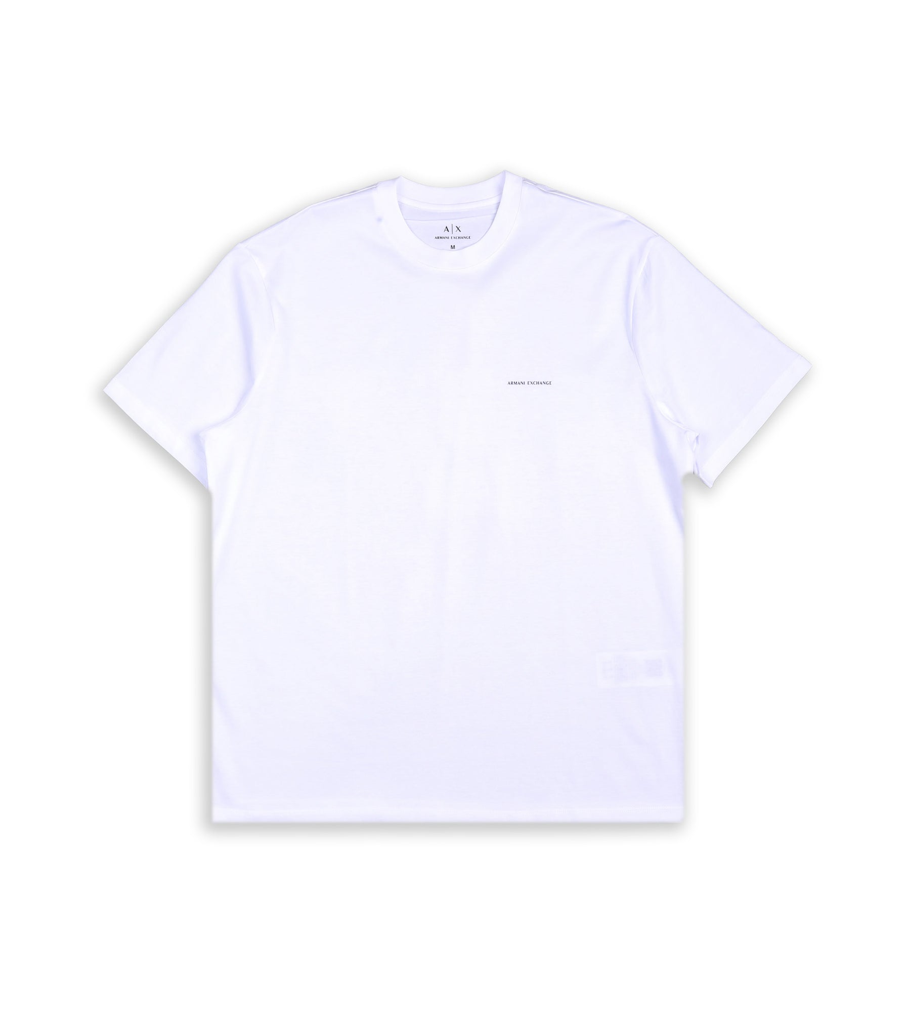 Armani X T-Shirt Mini Logo Oversize Cotton White Man