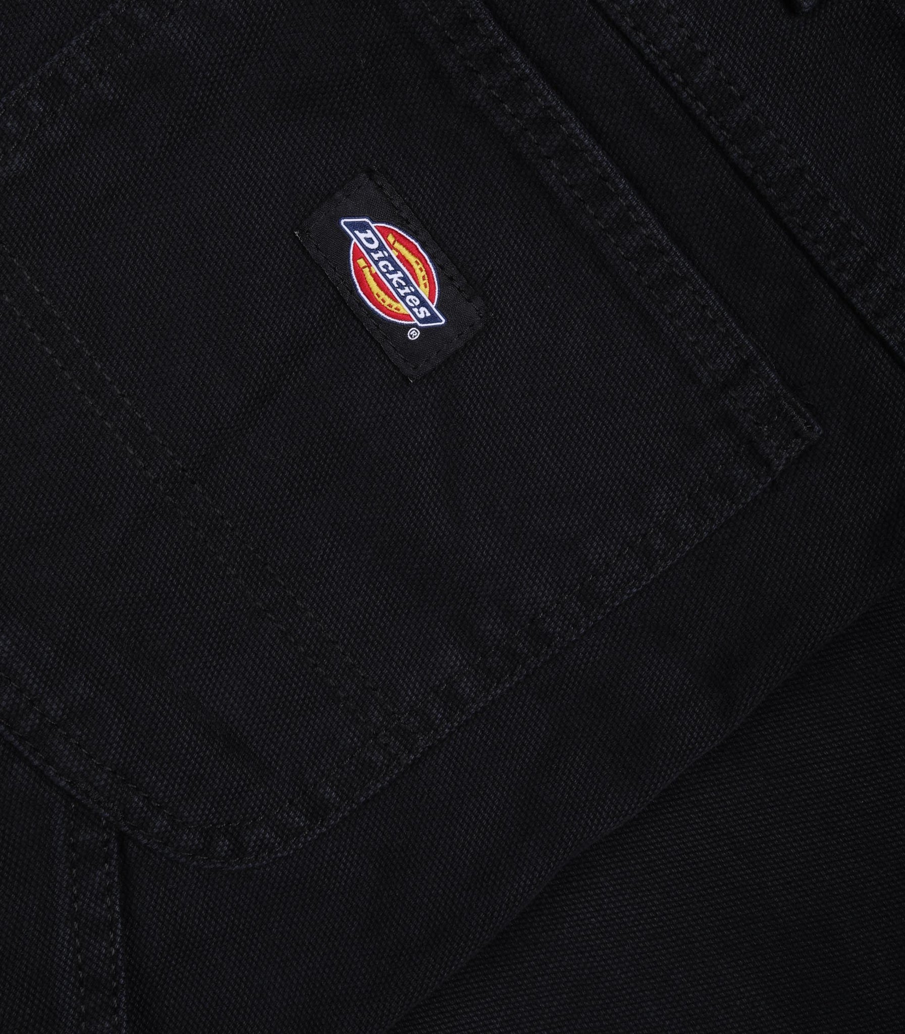Dickies Duck Canvas Short Stone Washed Black