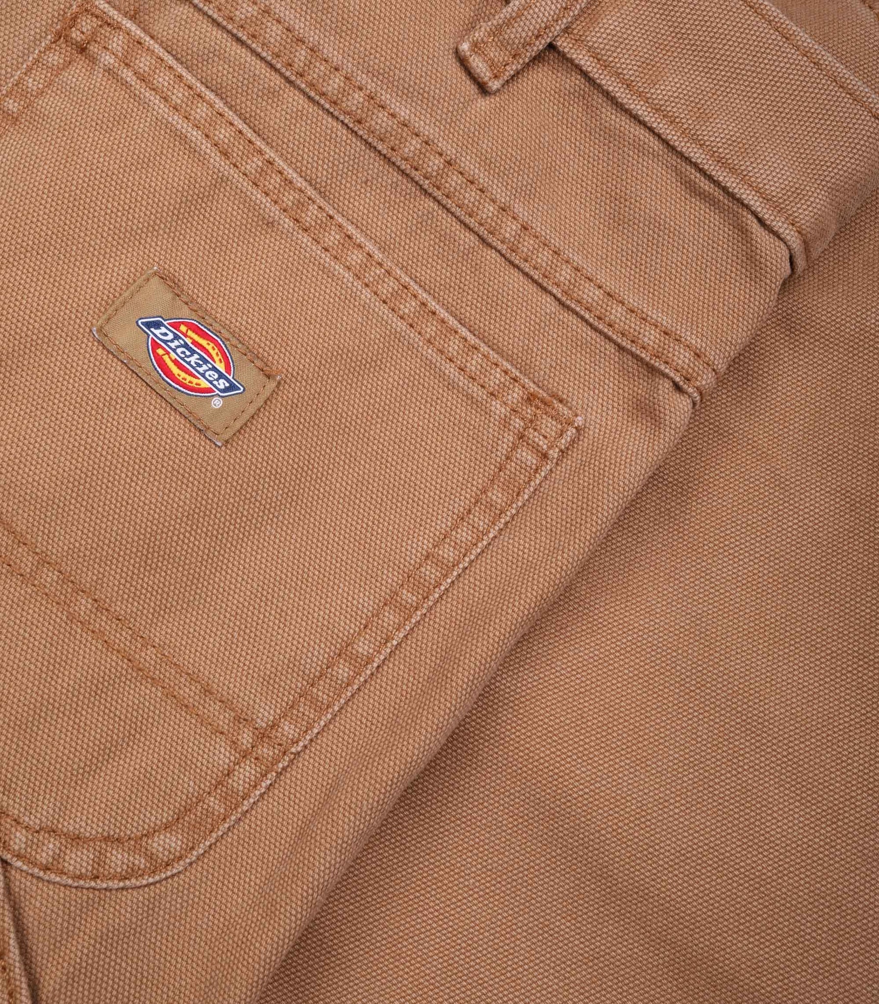 Dickies Duck Canvas Short Stone Washed Brown Duck