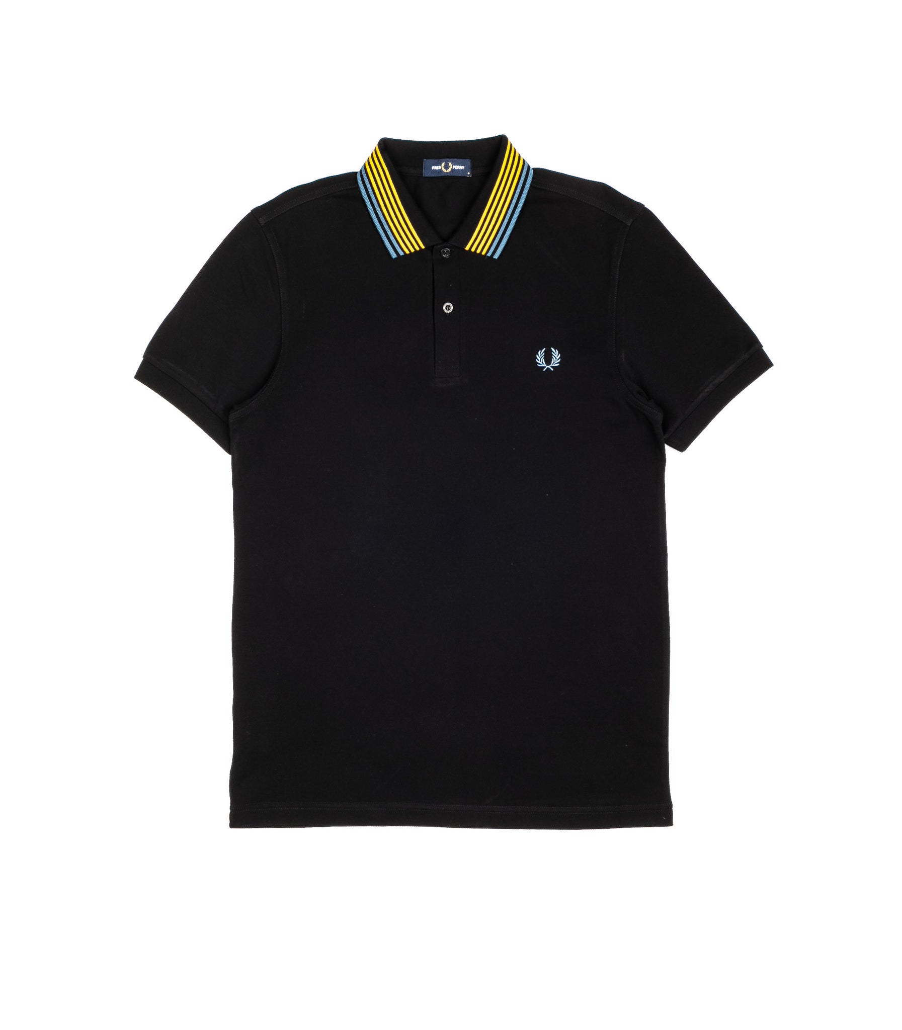 Fred Perry Steipoed Collar Special Black Polo Shirt for Men