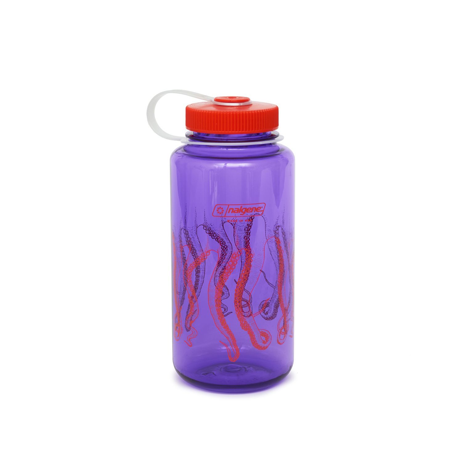 Octopus Nalgene Bottle Purple