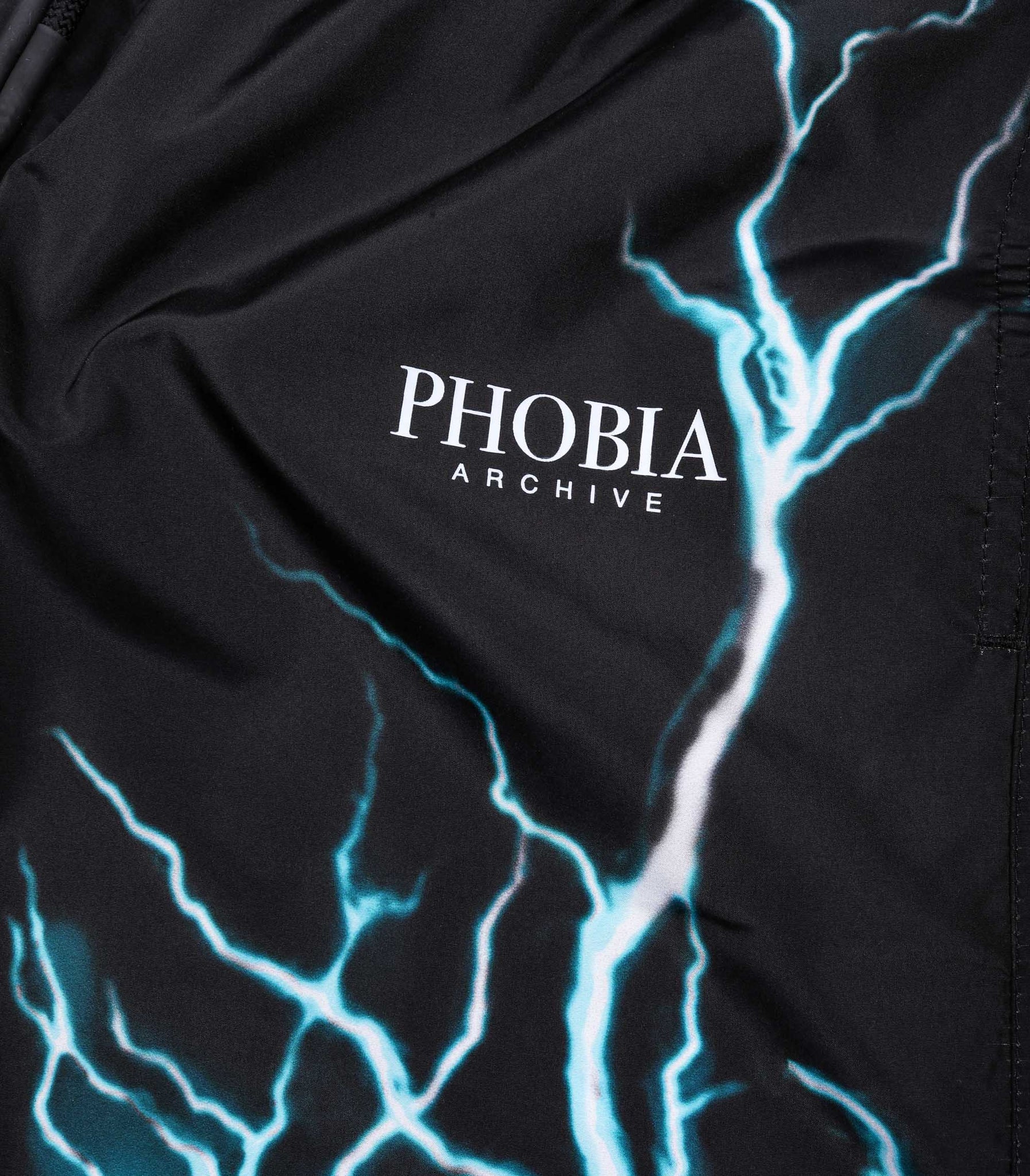 Phobia Black Swimwear With Lightblue Lighting