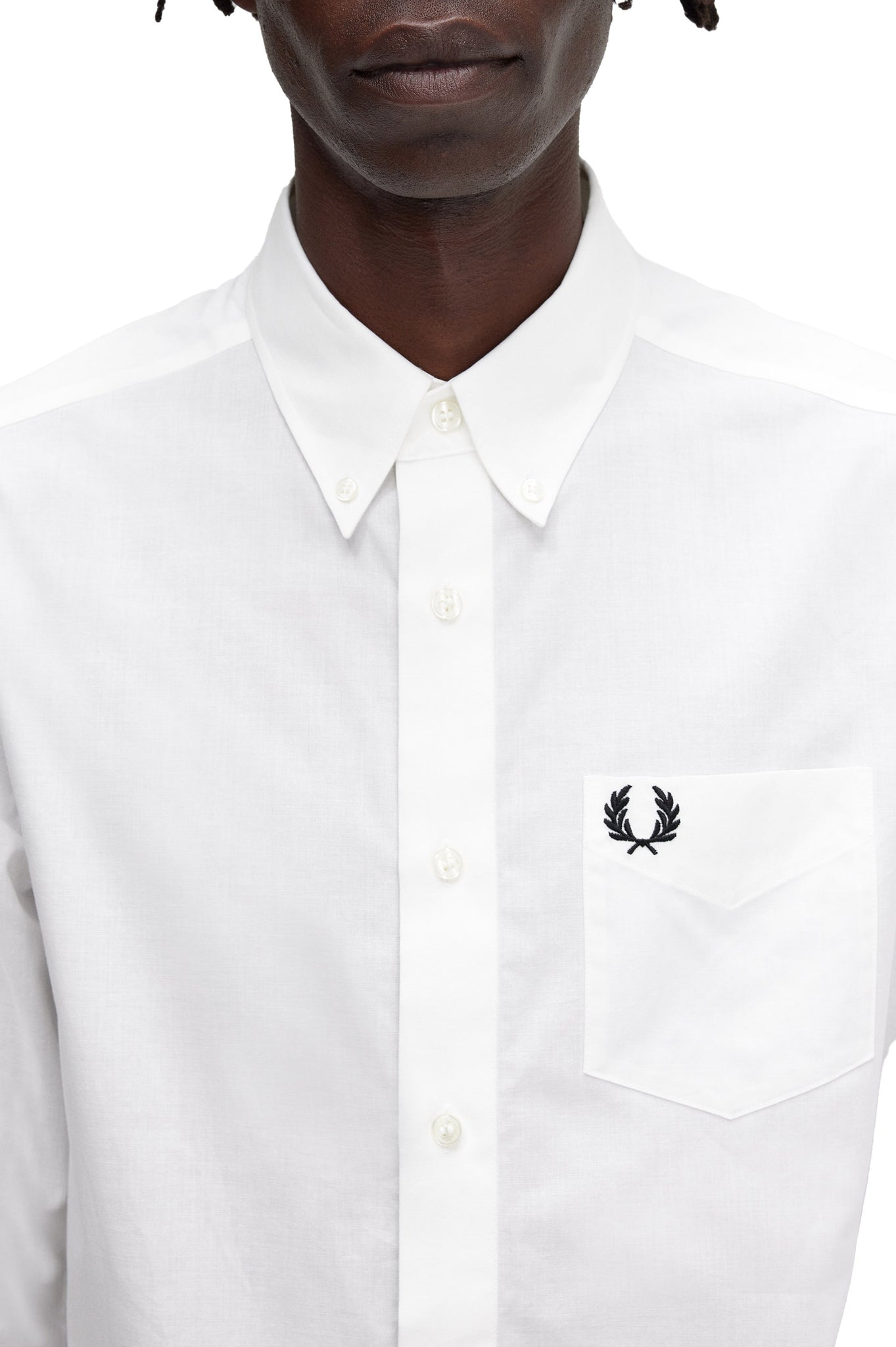 Fred Perry White Man Shirt