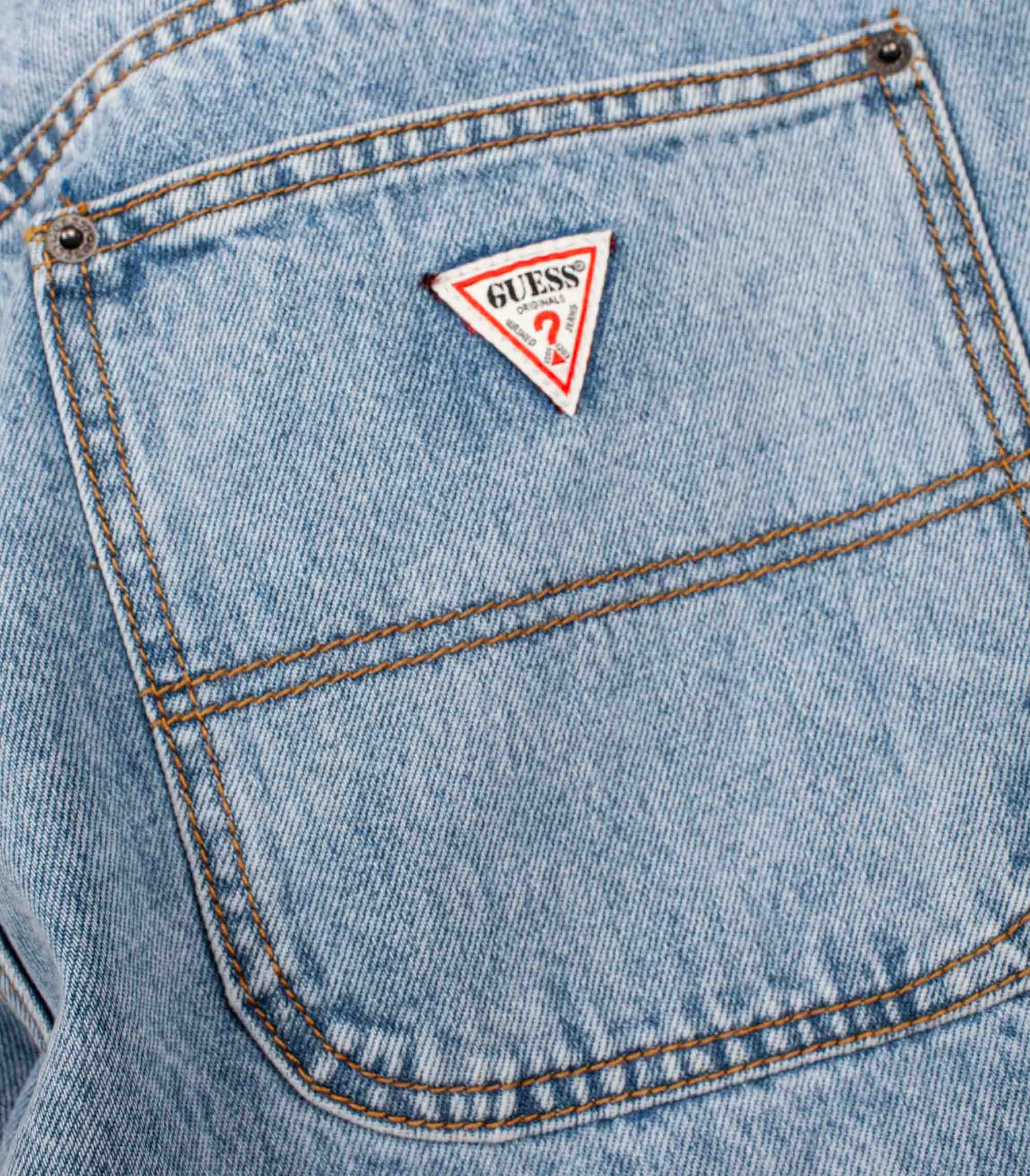 Guess Go Kit Carpenter Short Jeans Light Blue Man Shorts