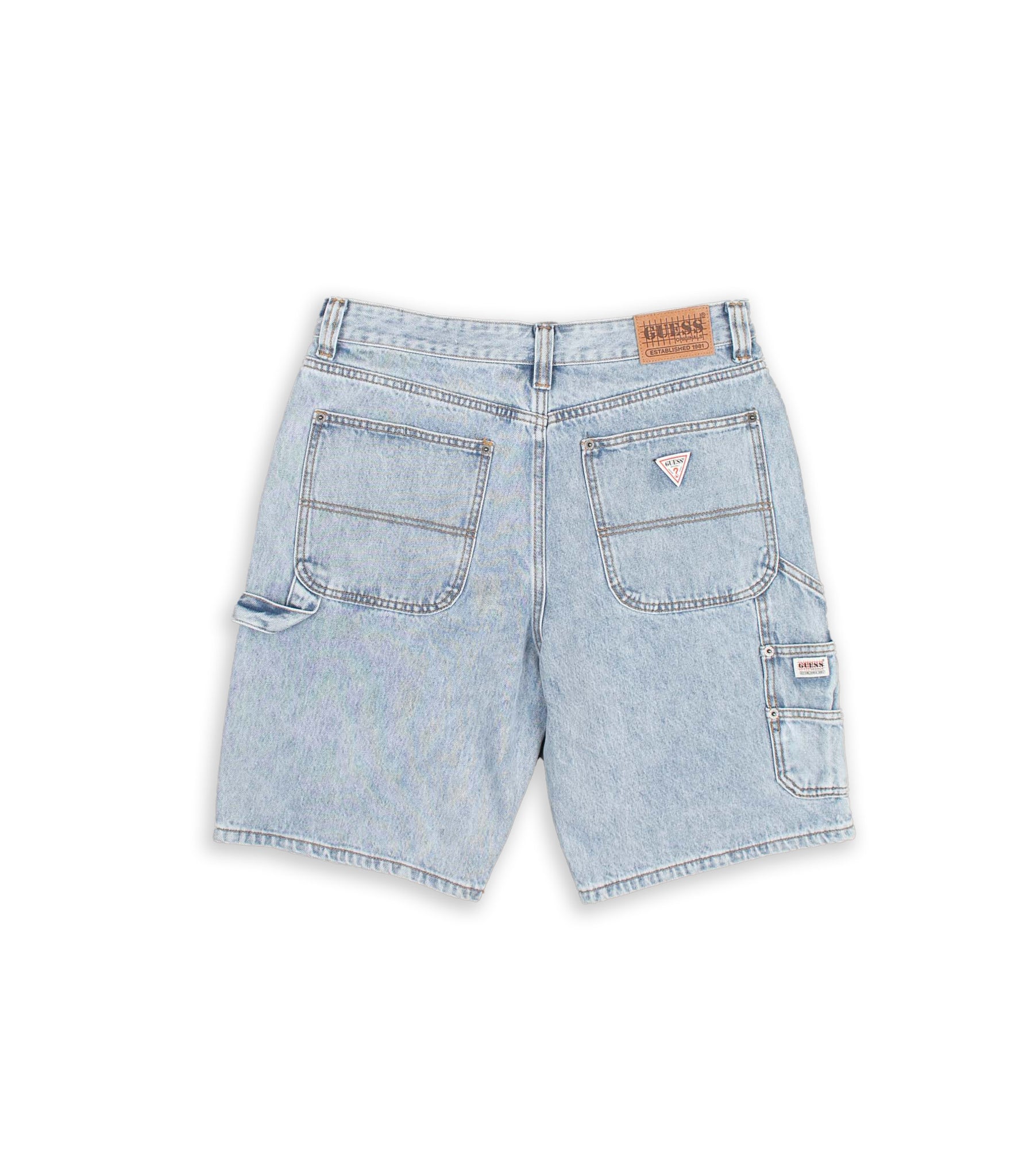 Guess Go Kit Carpenter Short Jeans Light Blue Man Shorts
