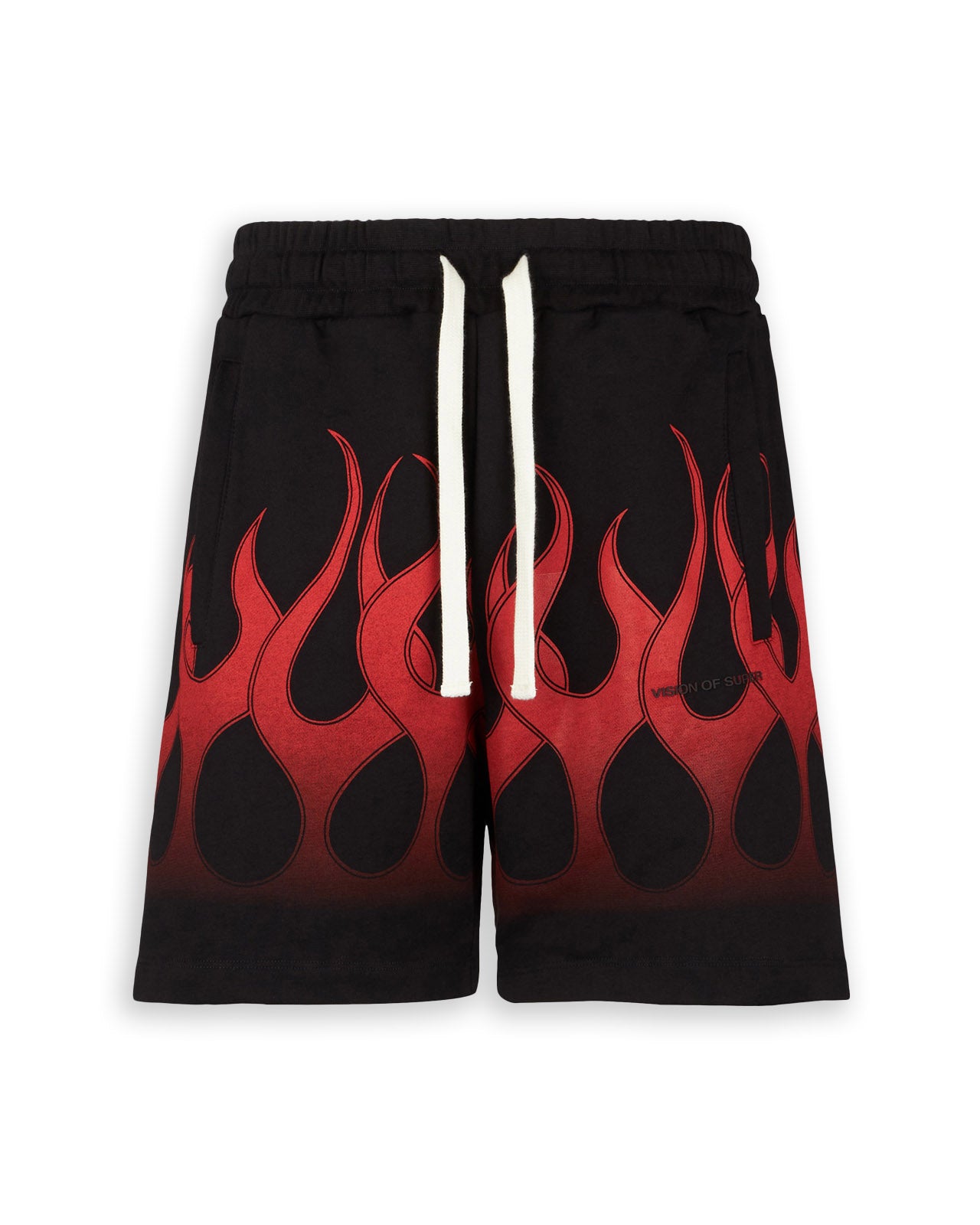 Vision Of Super Fiamme Shorts Red Black Man