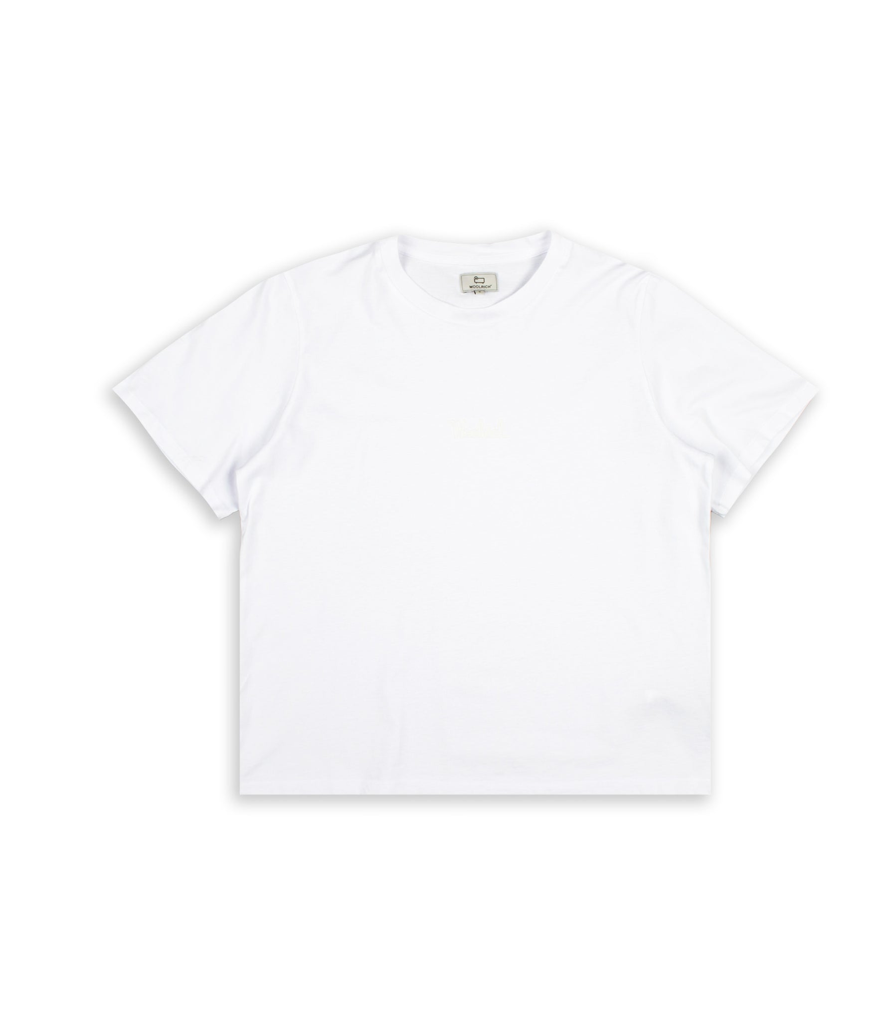 Woolrich Logo T-Shirt White Woman