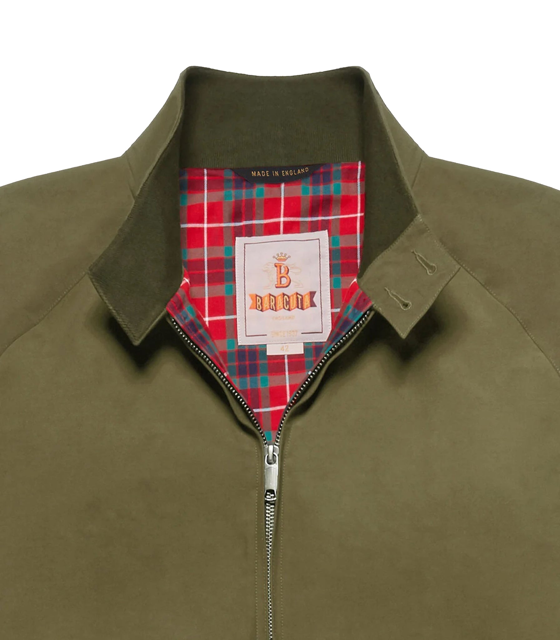 Baracuta G9 Harrington Military Green Men