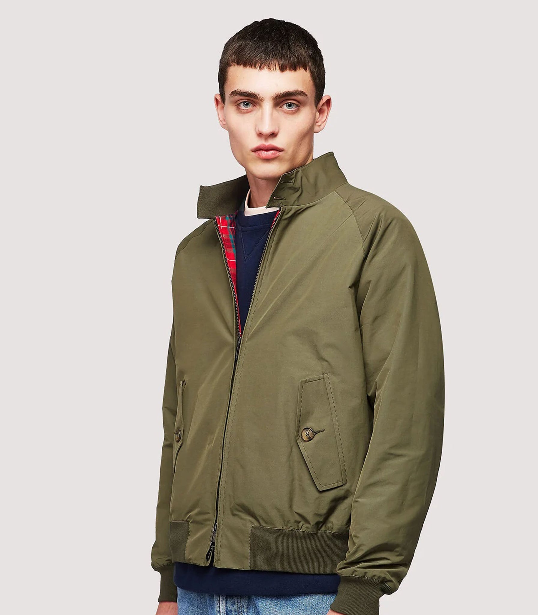 Baracuta G9 Harrington Military Green Men