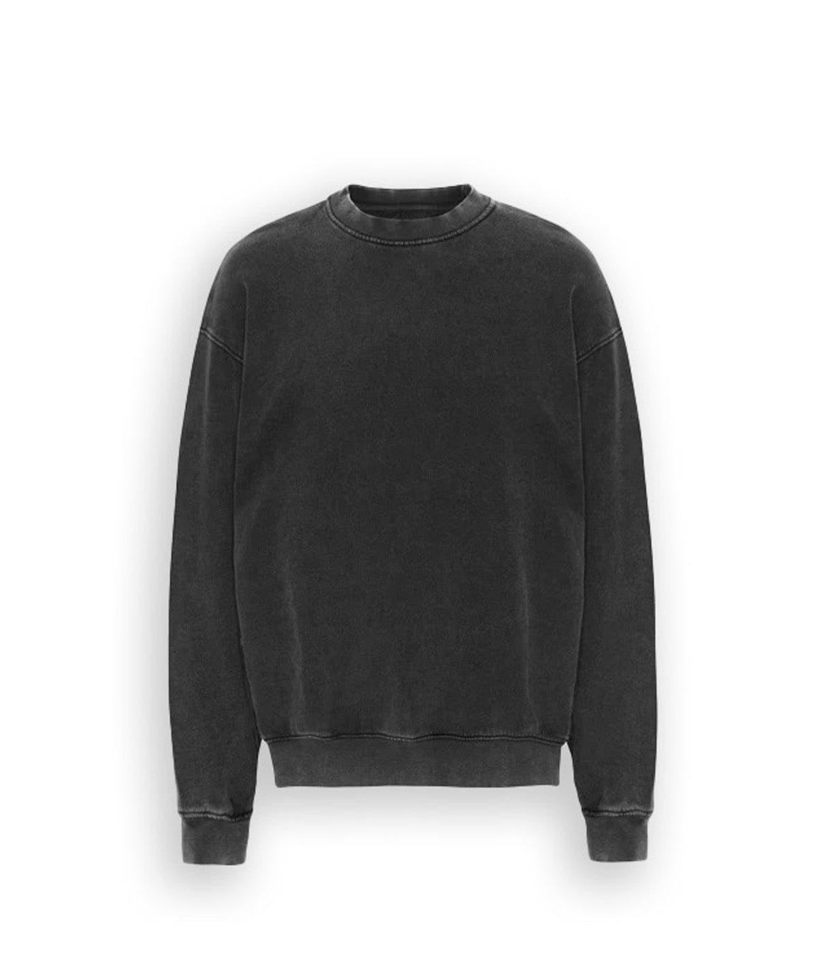 Colorful Standard Black Unisex Crewneck Sweatshirt