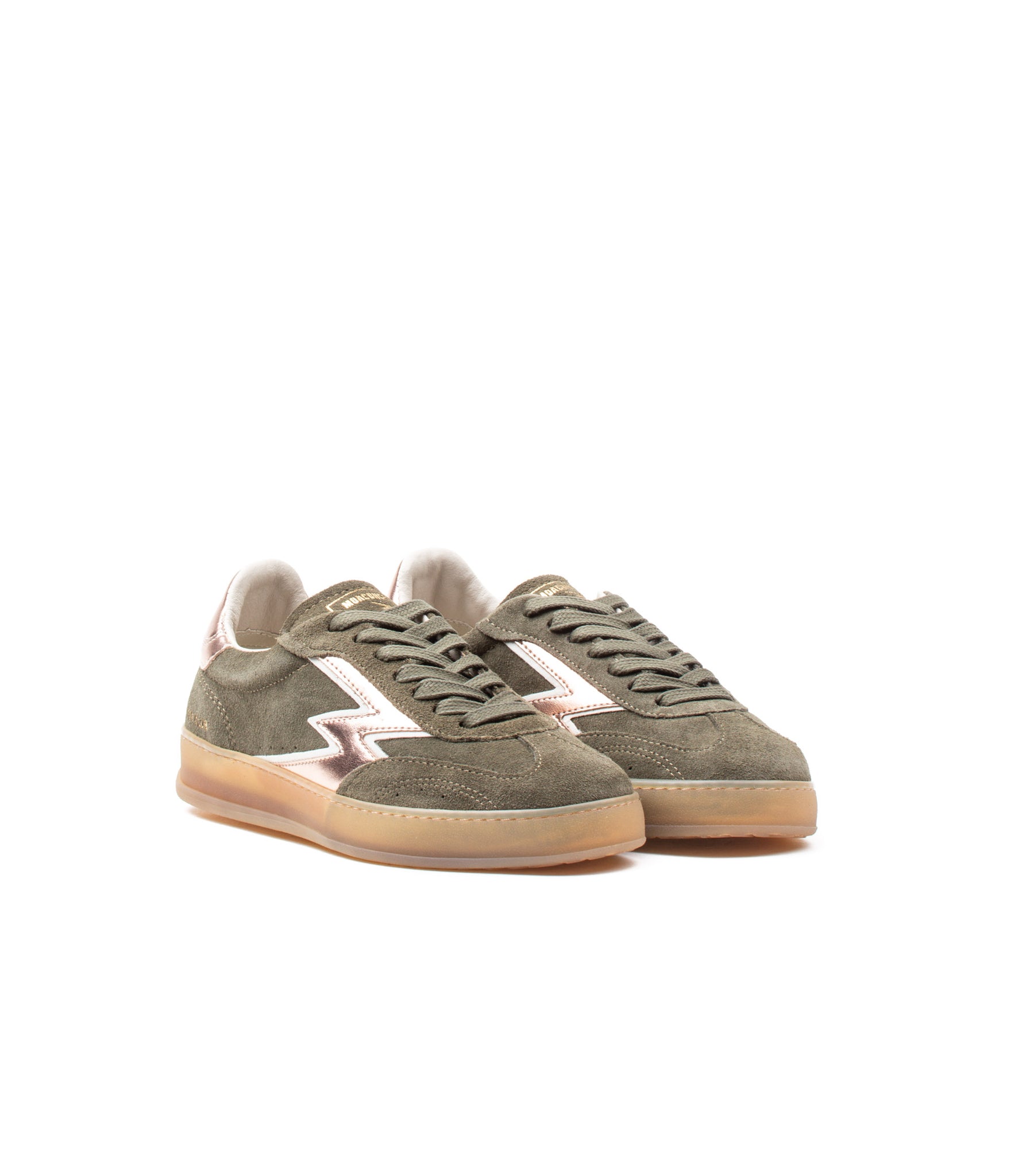 Moaconcept Club Suede Laminated Military Women