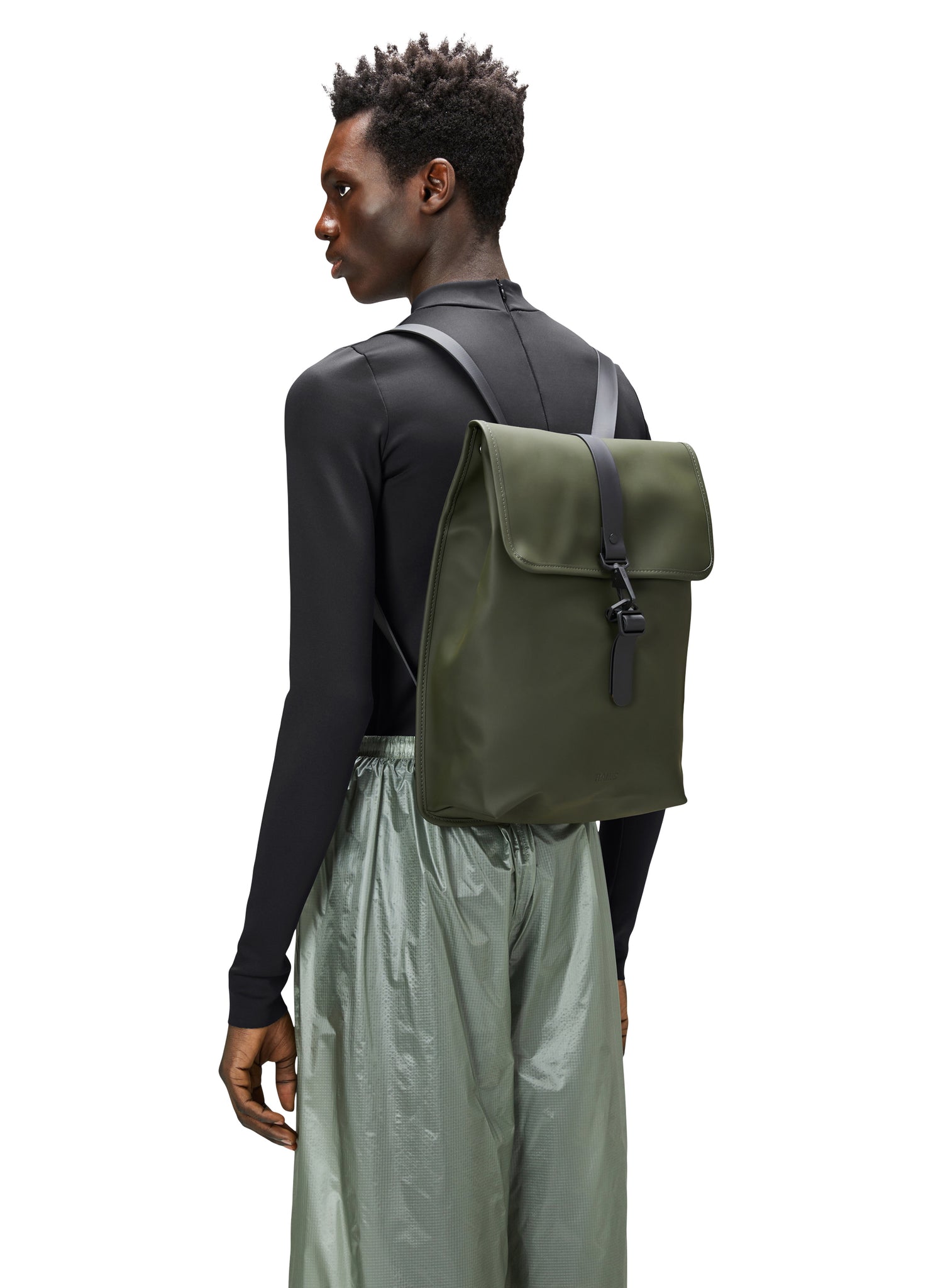 Green Rucksack Backpack
