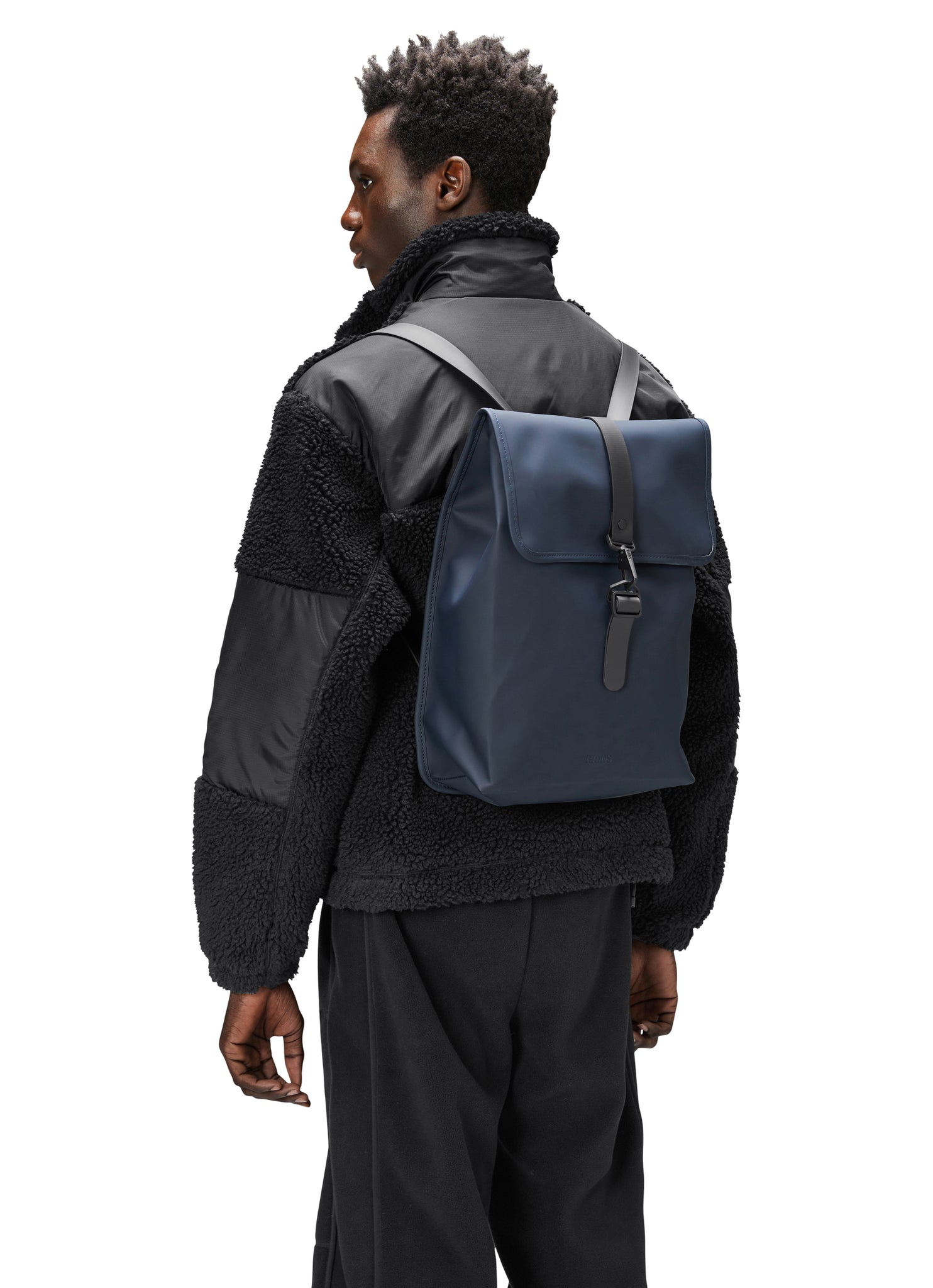 Blue Rucksack Backpack